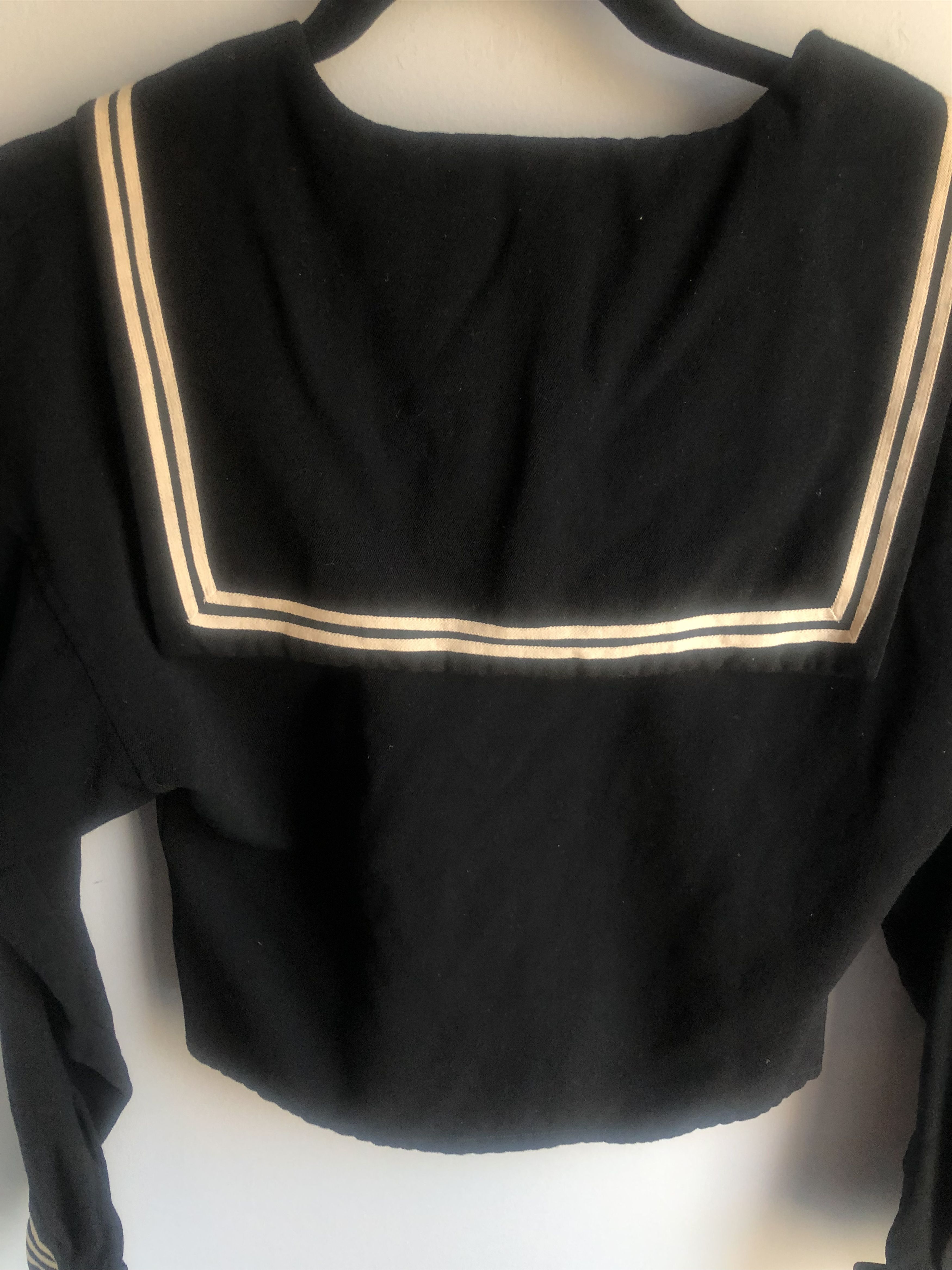 Yohji Yamamoto Vintage black nautical sailor zip top Size M / US 6-8 / IT 42-44 - 5 Thumbnail