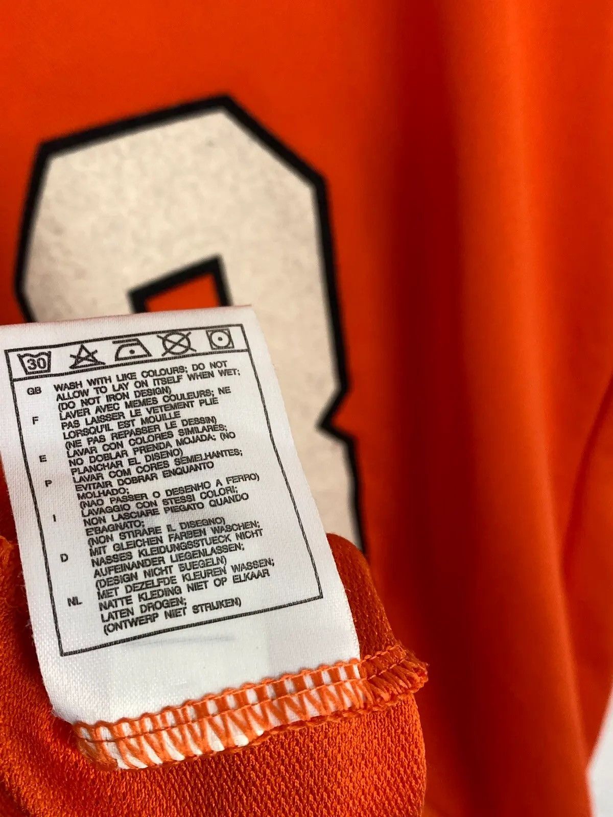 Nike KNVB x Nike Premier 1997/98 #3 Jaap Stam Home Kit Jersey Size US L / EU 52-54 / 3 - 12 Thumbnail