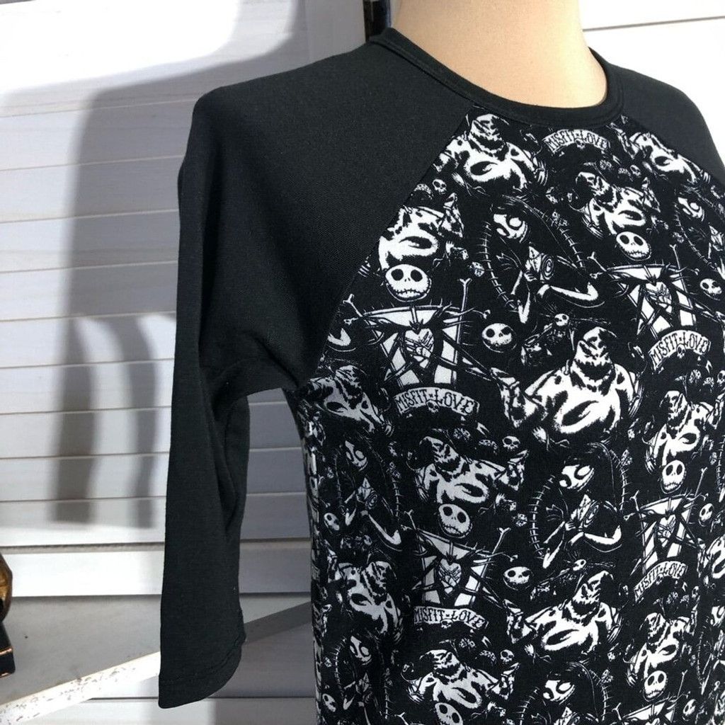 Disney Disney Jack Skellington Nightmare Before Christmas top sz S Size XS / US 0-2 / IT 36-38 - 14 Thumbnail