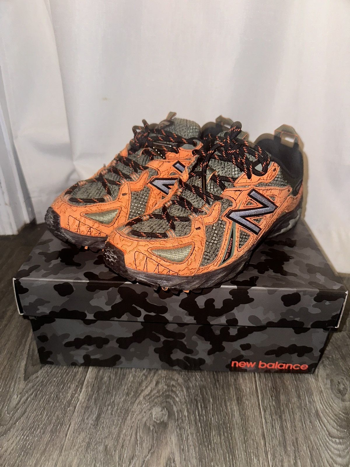 image of Joe Freshgoods X 610 ‘Lil’ Swamps’ Shoes in Orange, Men's (Size 8)