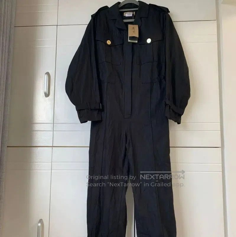 Burberry Burberry Black Cotton Long Sleeve Dress for Women. Size L / US 10 / IT 46 - 1 Thumbnail