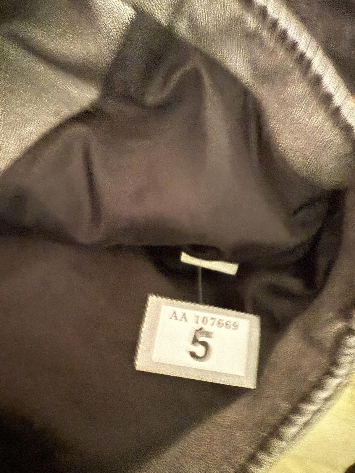 Unknown London Women's Grey Faux Leather Biker Jacket with Belt Size S / US 4 / IT 40 - 2 Thumbnail