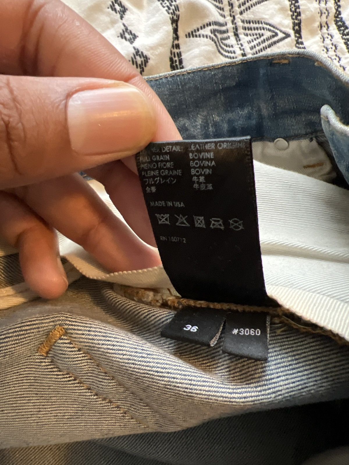 Amiri Amiri Jeans Size US 36 / EU 52 - 8 Thumbnail