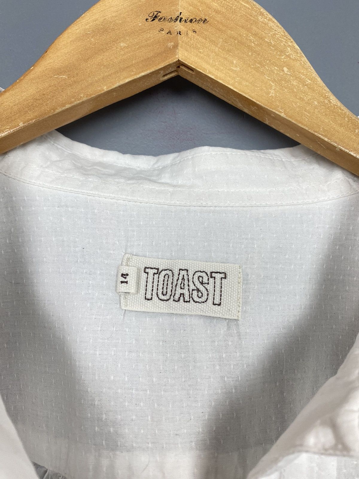 Other Avant-Garde Toast Blouse Shirt Short Sleeve Size 14 white Size XL / US 12-14 / IT 48-50 - 3 Thumbnail