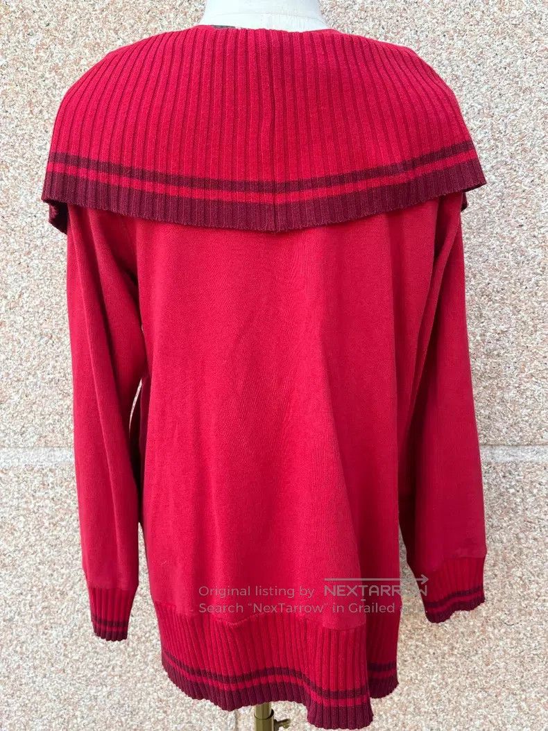 Vivienne Westwood Vivienne Westwood Wool Collar Red Coat Size S / US 4 / IT 40 - 2 Thumbnail