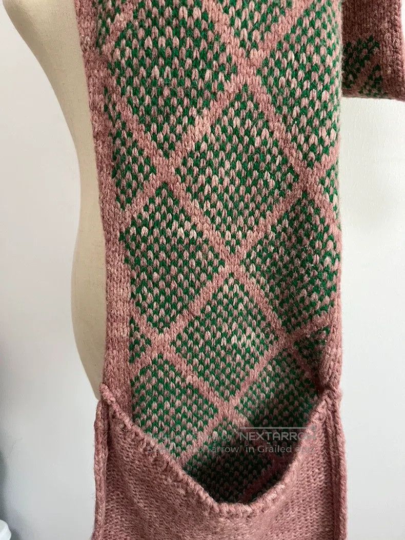 Dries Van Noten DRIES VAN NOTEN Mint green diamond print scarf Size ONE SIZE - 4 Thumbnail