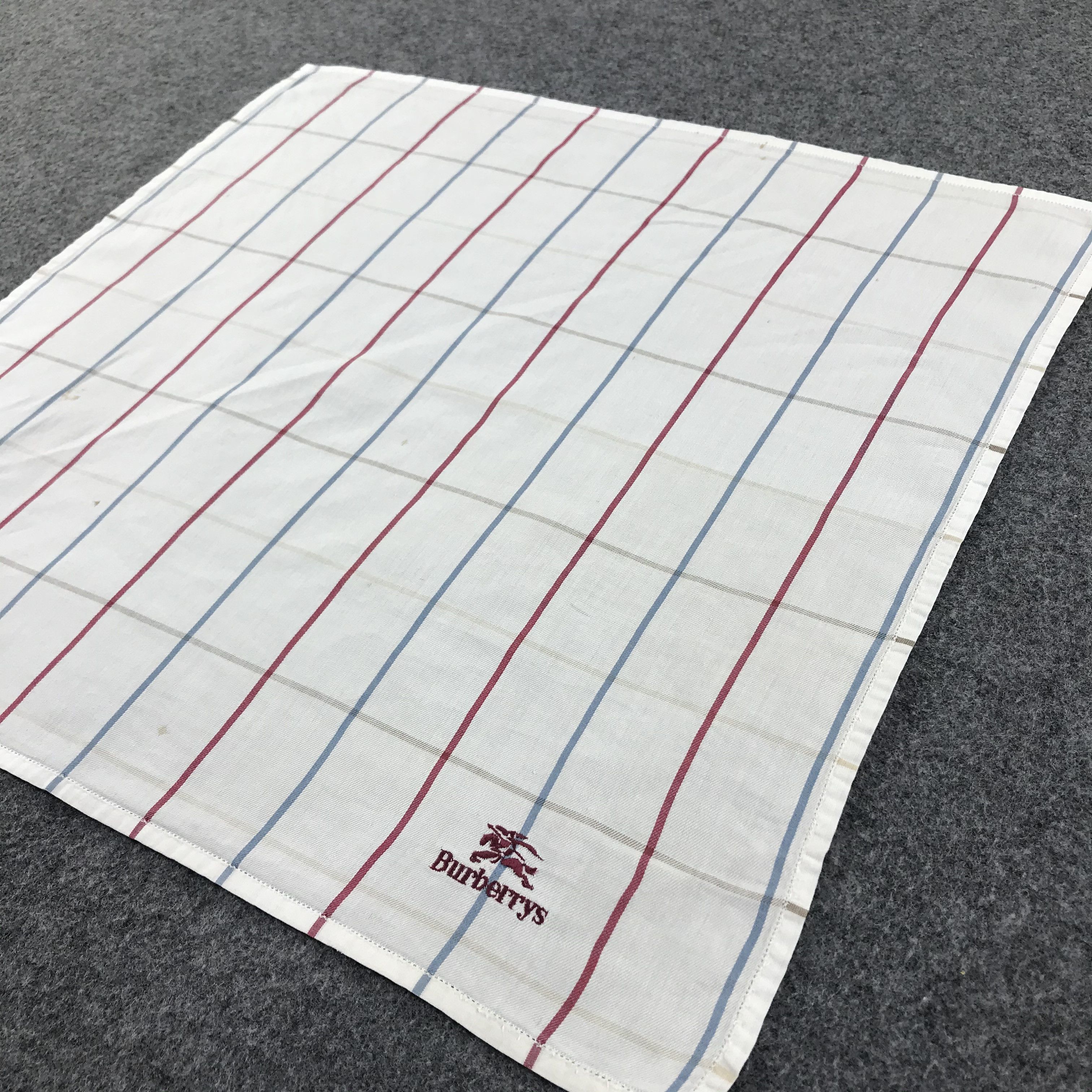 Burberry Burberrys Prorsum Handkerchief Neckerchief Bandana H462 Size ONE SIZE - 5 Thumbnail