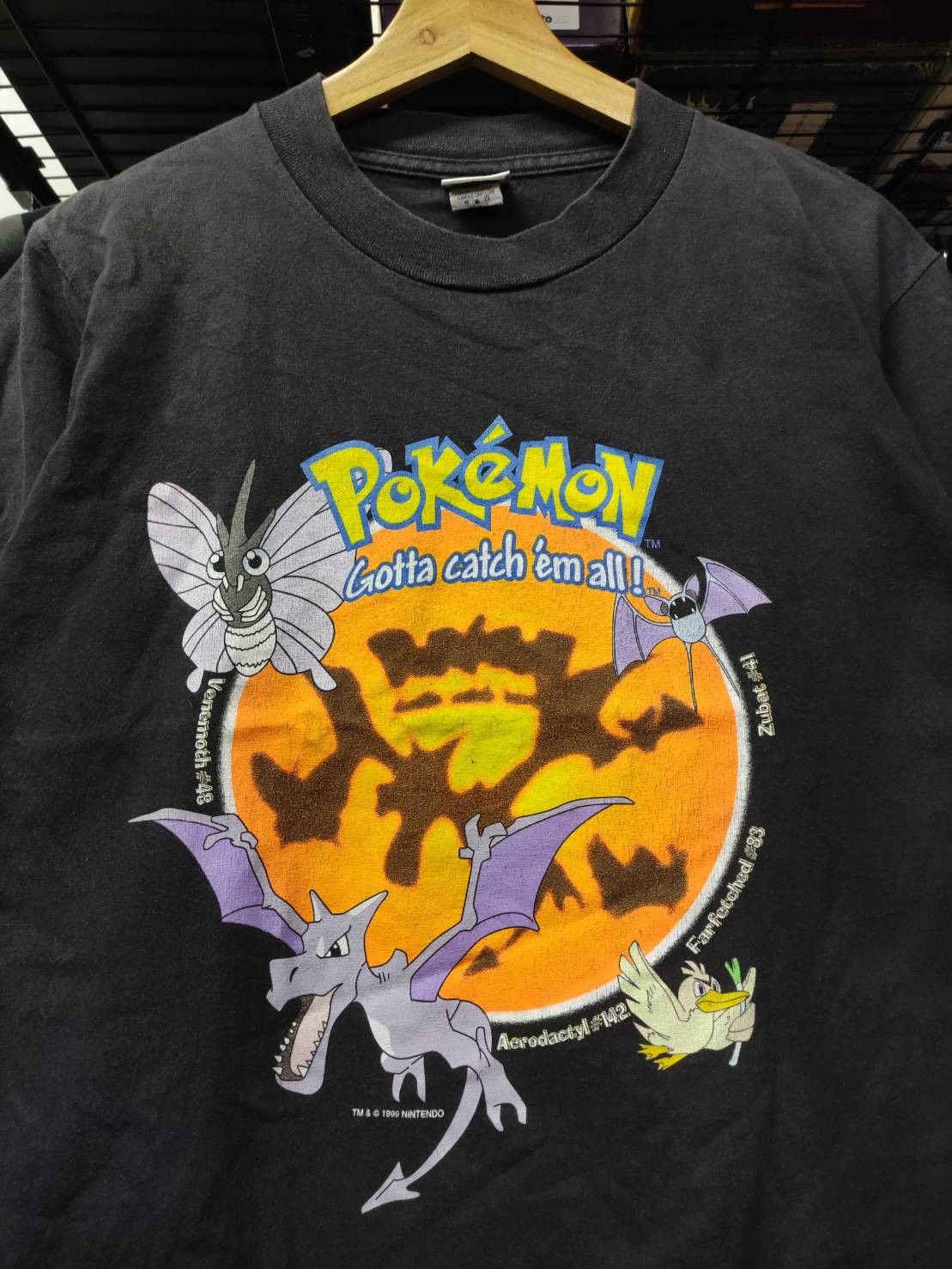 Pokemon Vtg 90's Pokemon " Gotta catch ‘em all " Nintendo T-Shirt Size US M / EU 48-50 / 2 - 1 Thumbnail