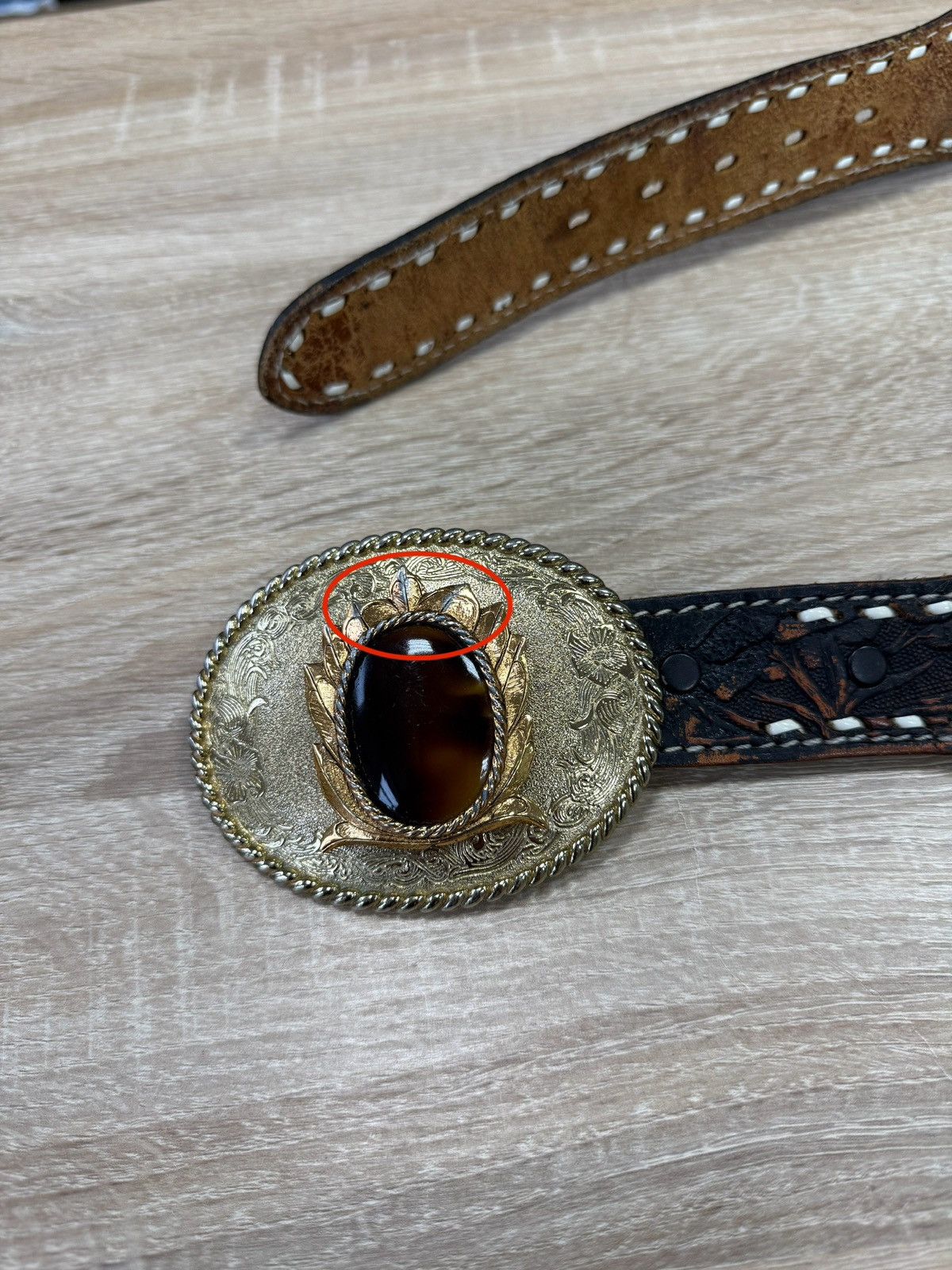 Cowboy Equipment 🇺🇸 Vintage 1978 Cowboy Raintree Belt Western BB Simon Style Size ONE SIZE - 17 Thumbnail