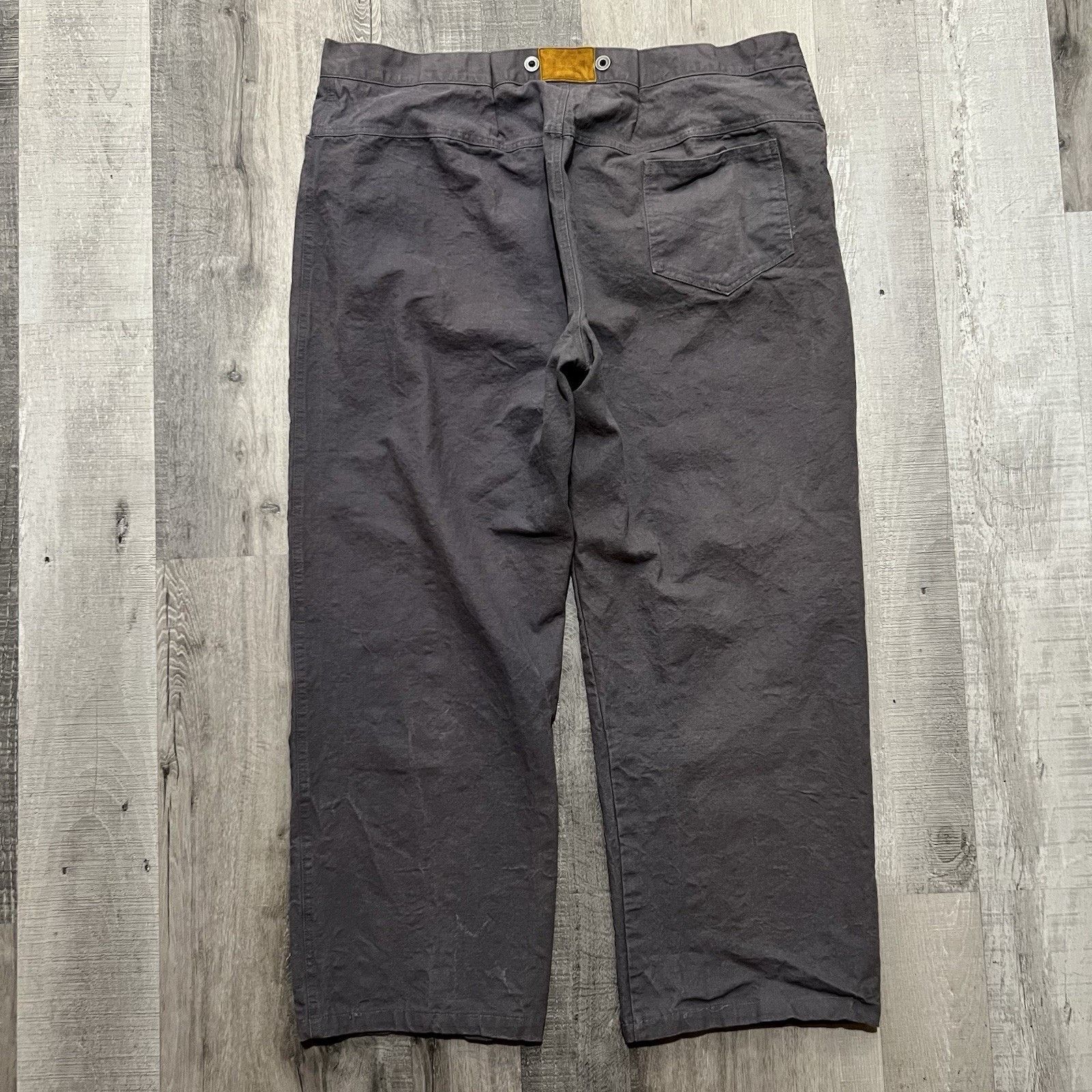 Vintage River Junction Old West Gold Rush Denim Canvas Miner Pants Size US 42 / EU 58 - 1 Thumbnail