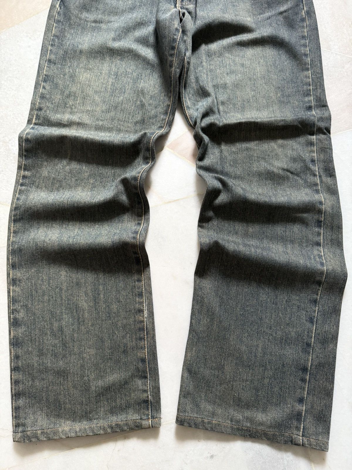 Japanese Brand Vintage 90s Edwin 404 rusty pants Size US 31 - 5 Thumbnail