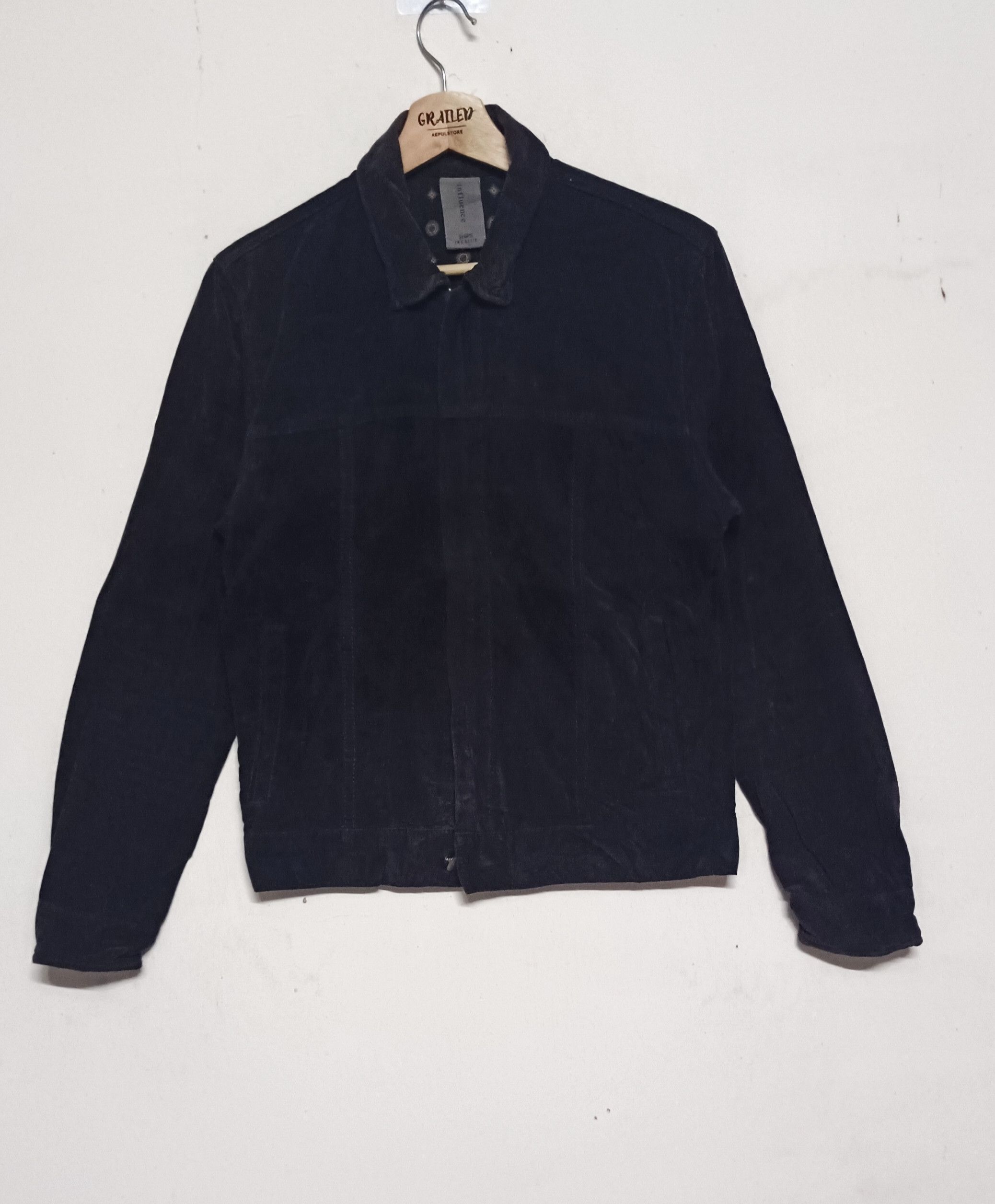 Another Influence Vintage🇯🇵 Influence Coduroy Zipper Men Jacket Size US S / EU 44-46 / 1 - 1 Thumbnail