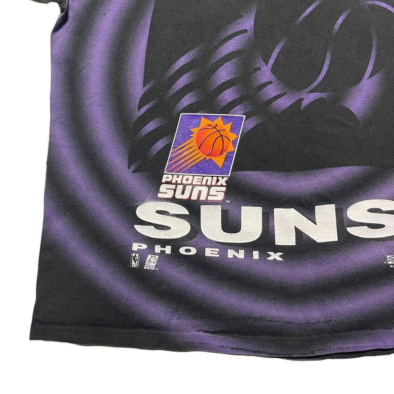 NBA × Salem Sportswear × Vintage Vintage Phoenix Suns Shadow T-Shirt Size US XL / EU 56 / 4 - 3 Thumbnail