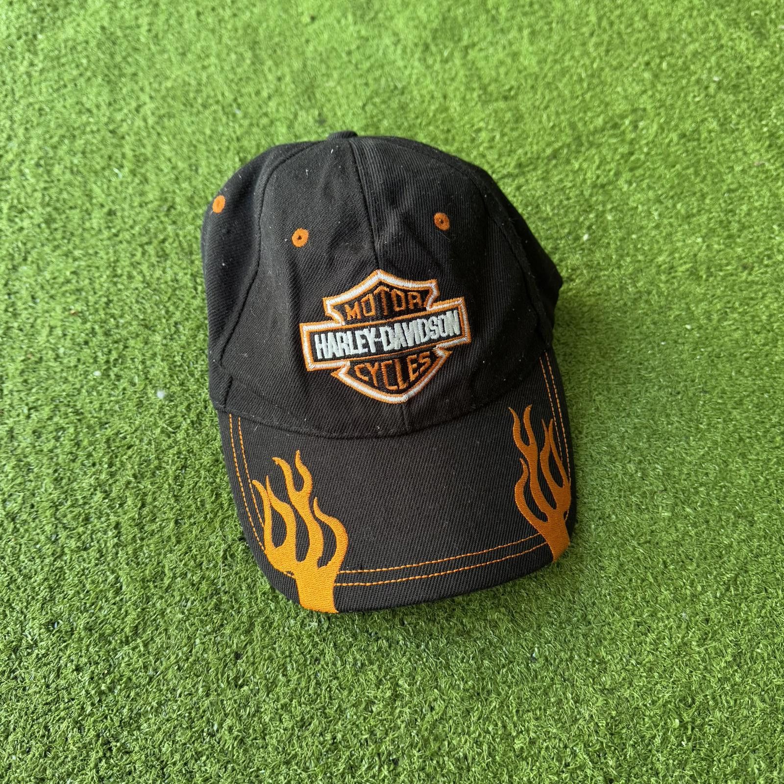 Harley Davidson Harley-Davidson Flames Baseball Cap Size ONE SIZE - 2 Thumbnail