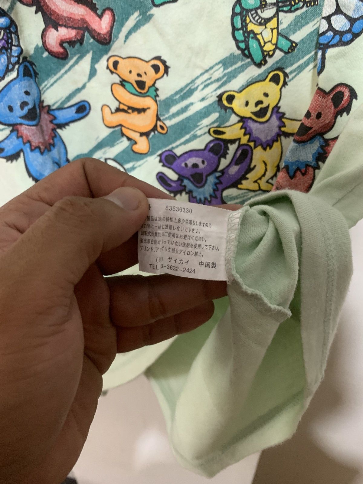 Grateful Dead × HELLSTAR Grateful Dead Tee Shirt Size US M / EU 48-50 / 2 - 11 Thumbnail