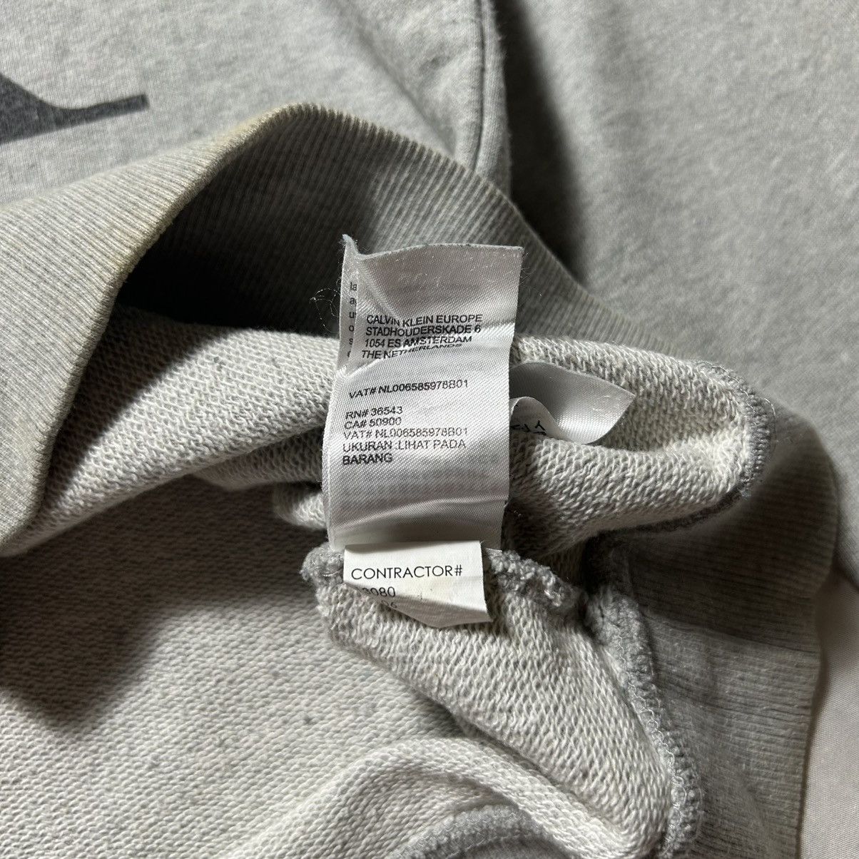 Calvin Klein Vintage Calvin Klein Big Logo Hoodie Size M / US 6-8 / IT 42-44 - 7 Thumbnail