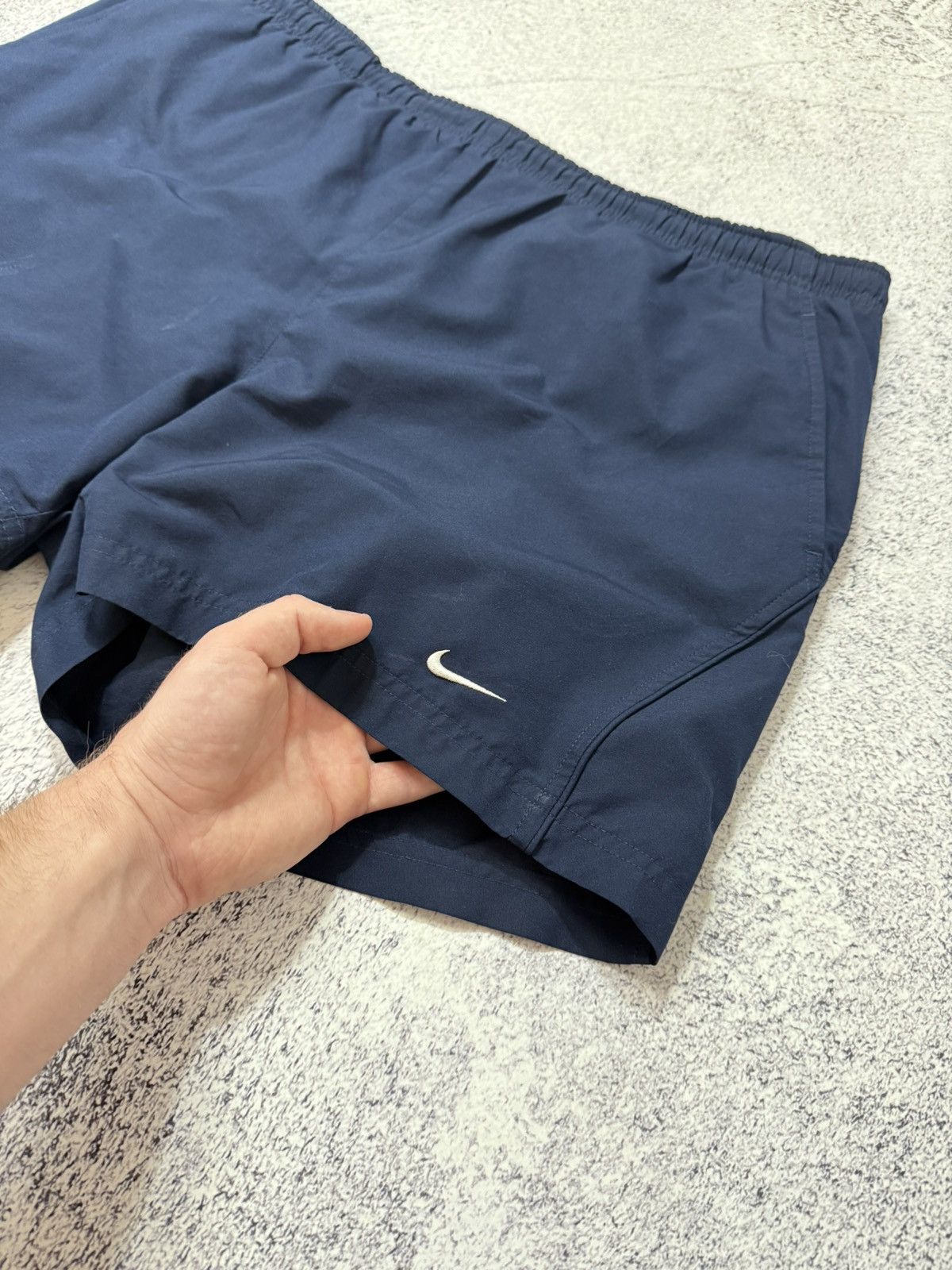 Nike × Vintage Vintage Nike Shorts Small Swoosh size XL Y2K Size US 34 / EU 50 - 3 Thumbnail