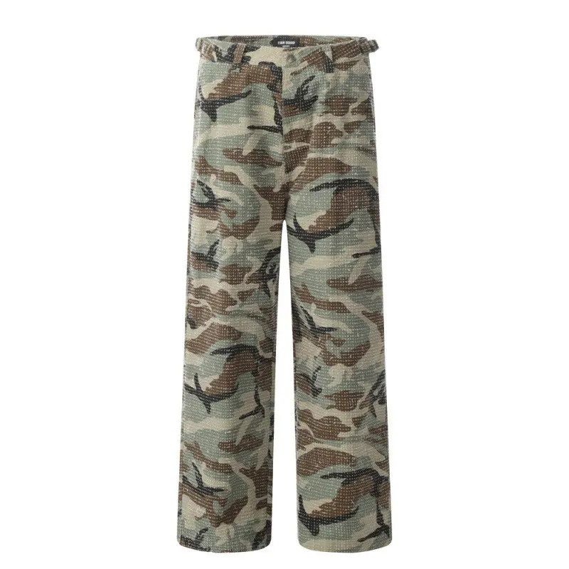 Japanese Brand × Jean Loose wide leg casual camouflage jeans Size US 32 / EU 48 - 6 Thumbnail