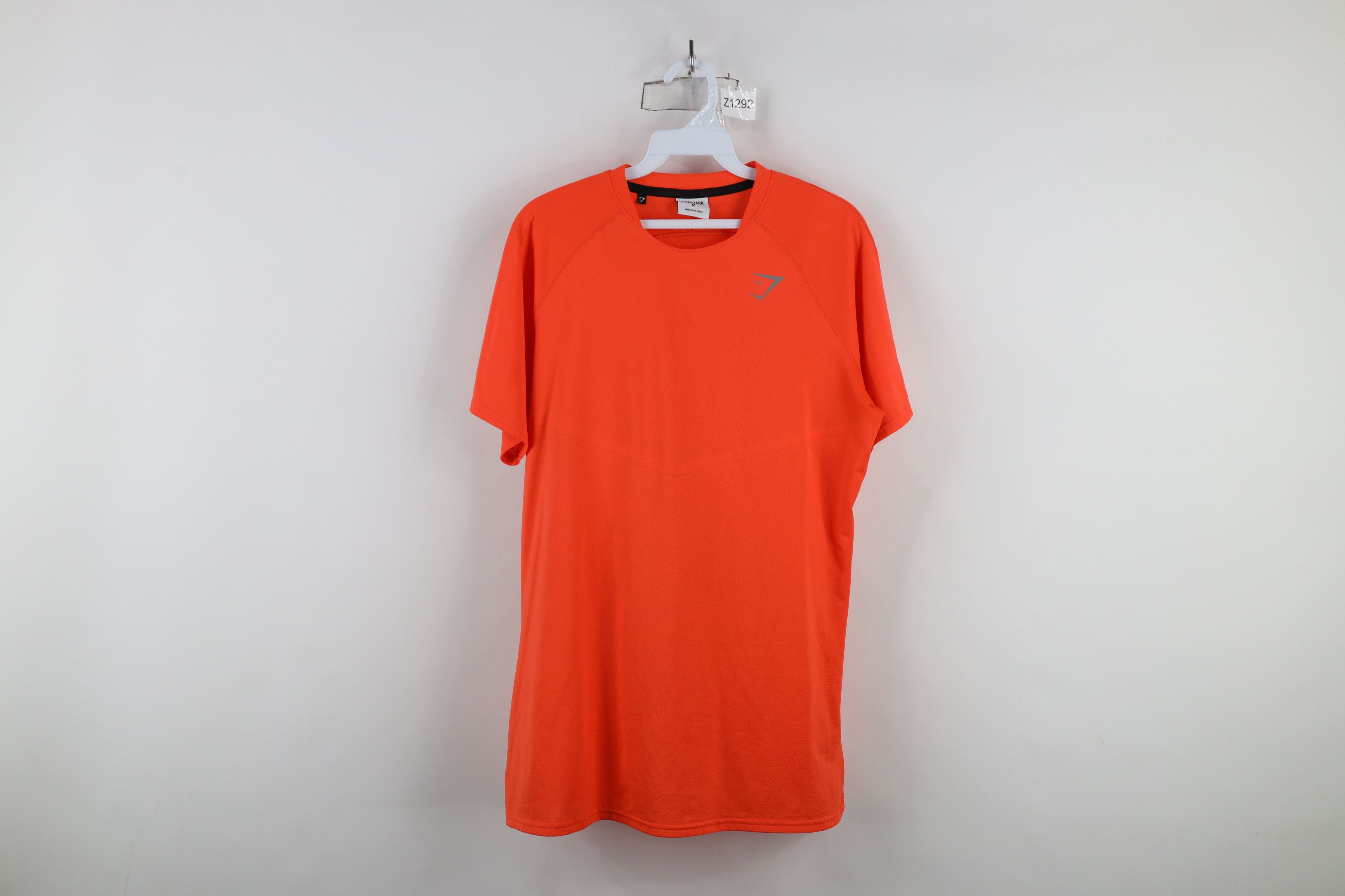 Gymshark × Vintage Gymshark Vented Knit Speed Running Gym T-Shirt Orange Size US M / EU 48-50 / 2 - 1 Thumbnail