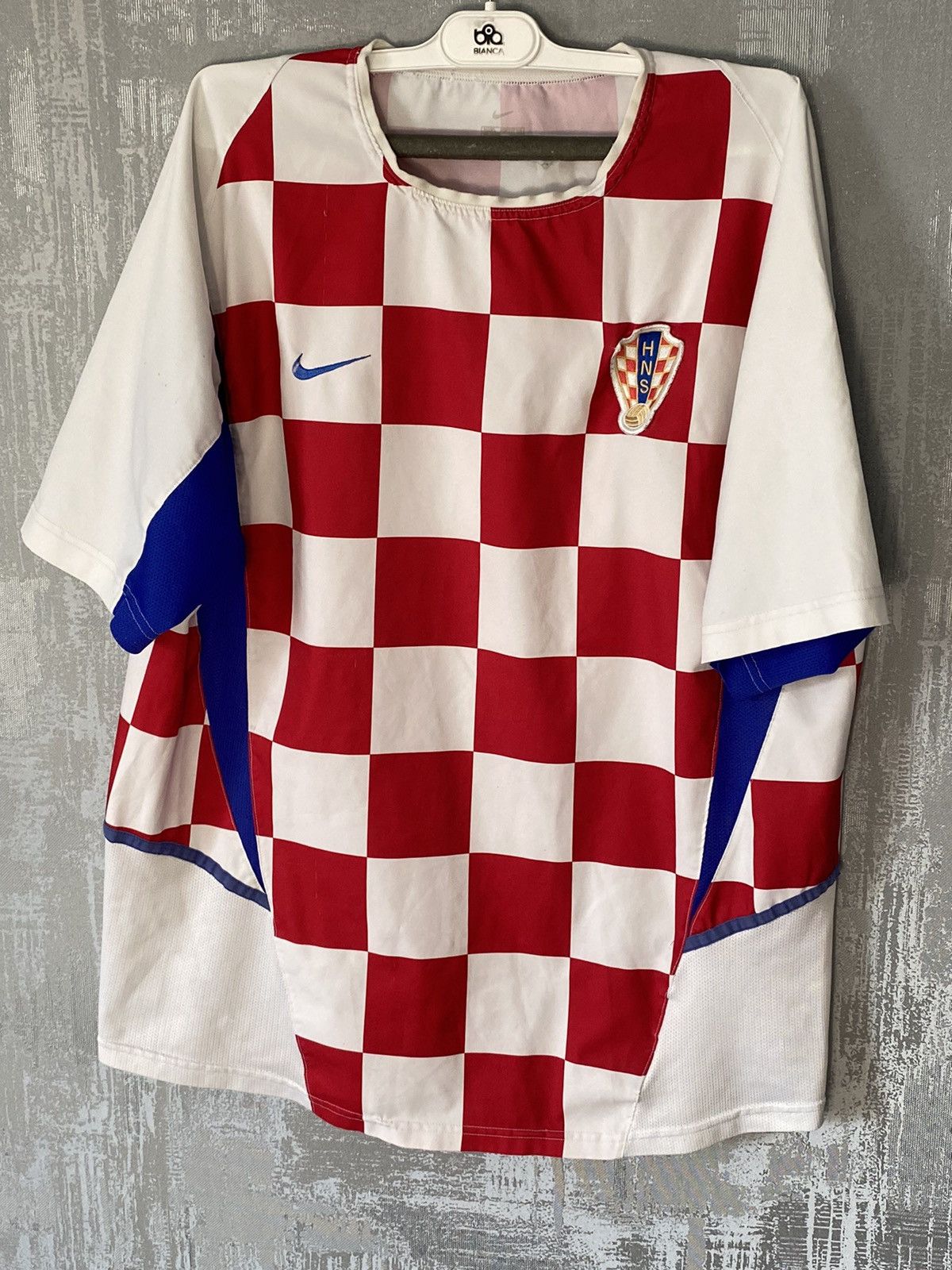 Nike 2002 Vintage Nike Croatia Soccer Jersey National Team Shirt Size US L / EU 52-54 / 3 - 1 Thumbnail