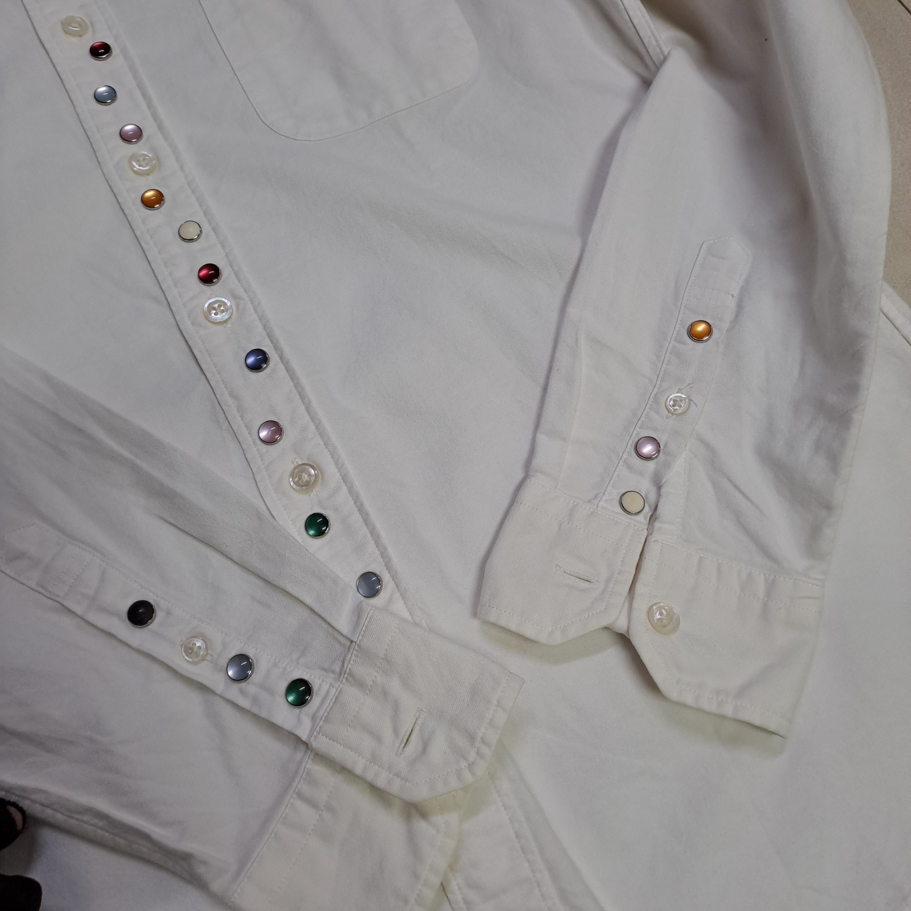 Sophnet. Sophnet Color Pearl Button Shirt Size US S / EU 44-46 / 1 - 2 Thumbnail