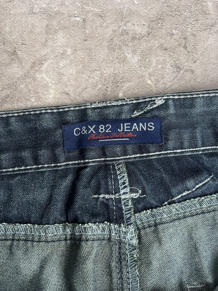 Junya Watanabe Deconstructed Japanese distressed jeans y2k style archive Size US 33 - 13 Thumbnail