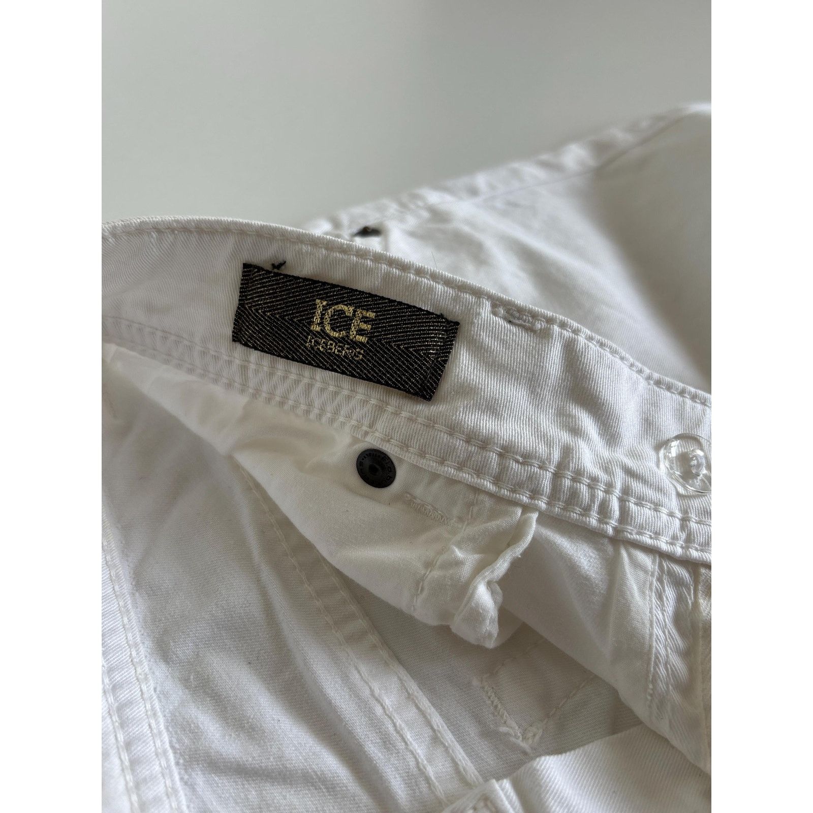 Iceberg Iceberg Pink Panther White Jeans Italy Y2K Cartoon Graphic Size US 28 / EU 44 - 7 Thumbnail