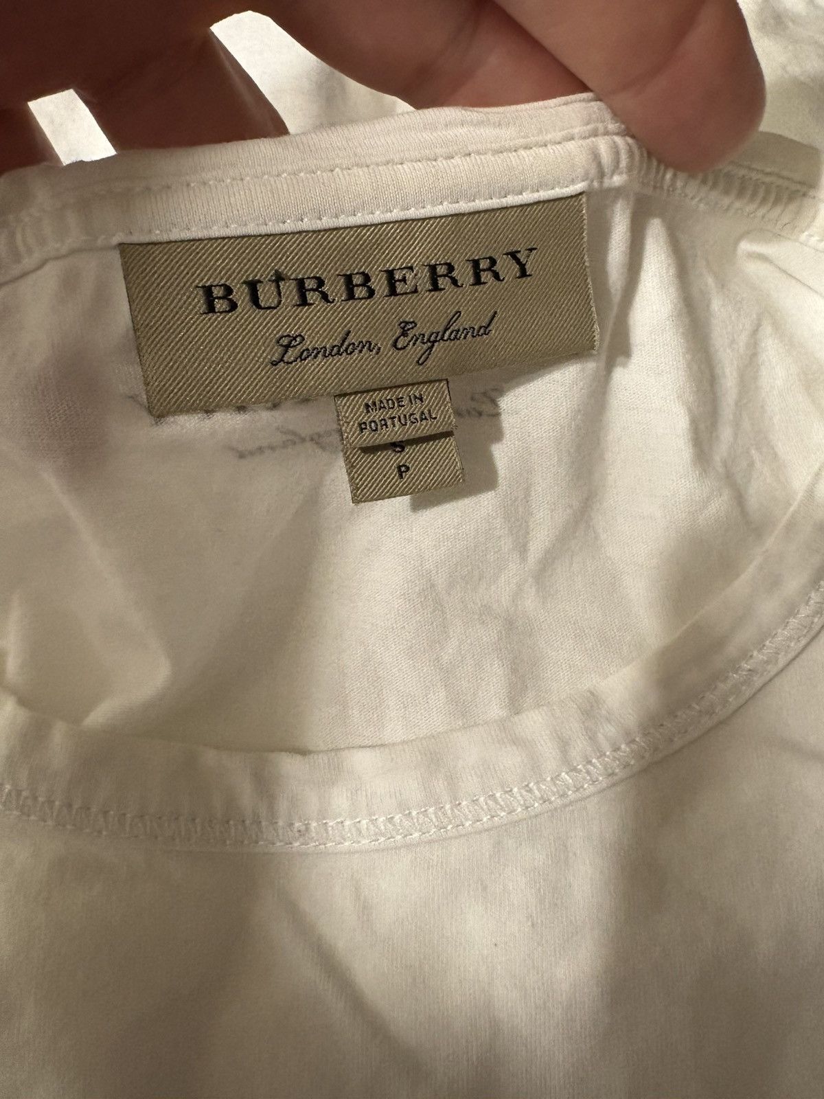 Burberry Burberry Painters Tshirt 2018 Designer Distressed Art Tee Size US S / EU 44-46 / 1 - 8 Thumbnail