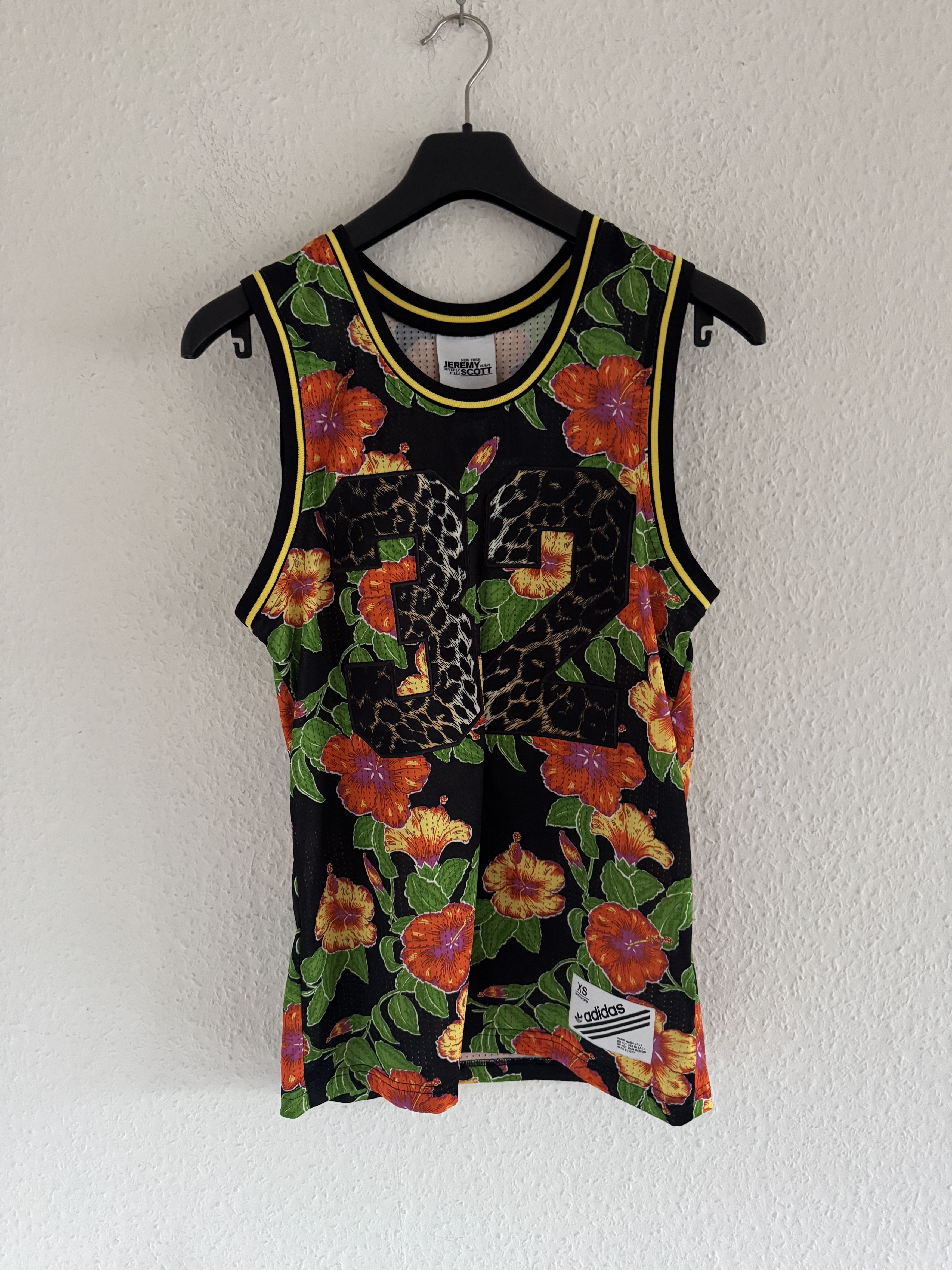 Adidas × Jeremy Scott Jungle Bones Tank Top Size US XS / EU 42 / 0 - 10 Thumbnail