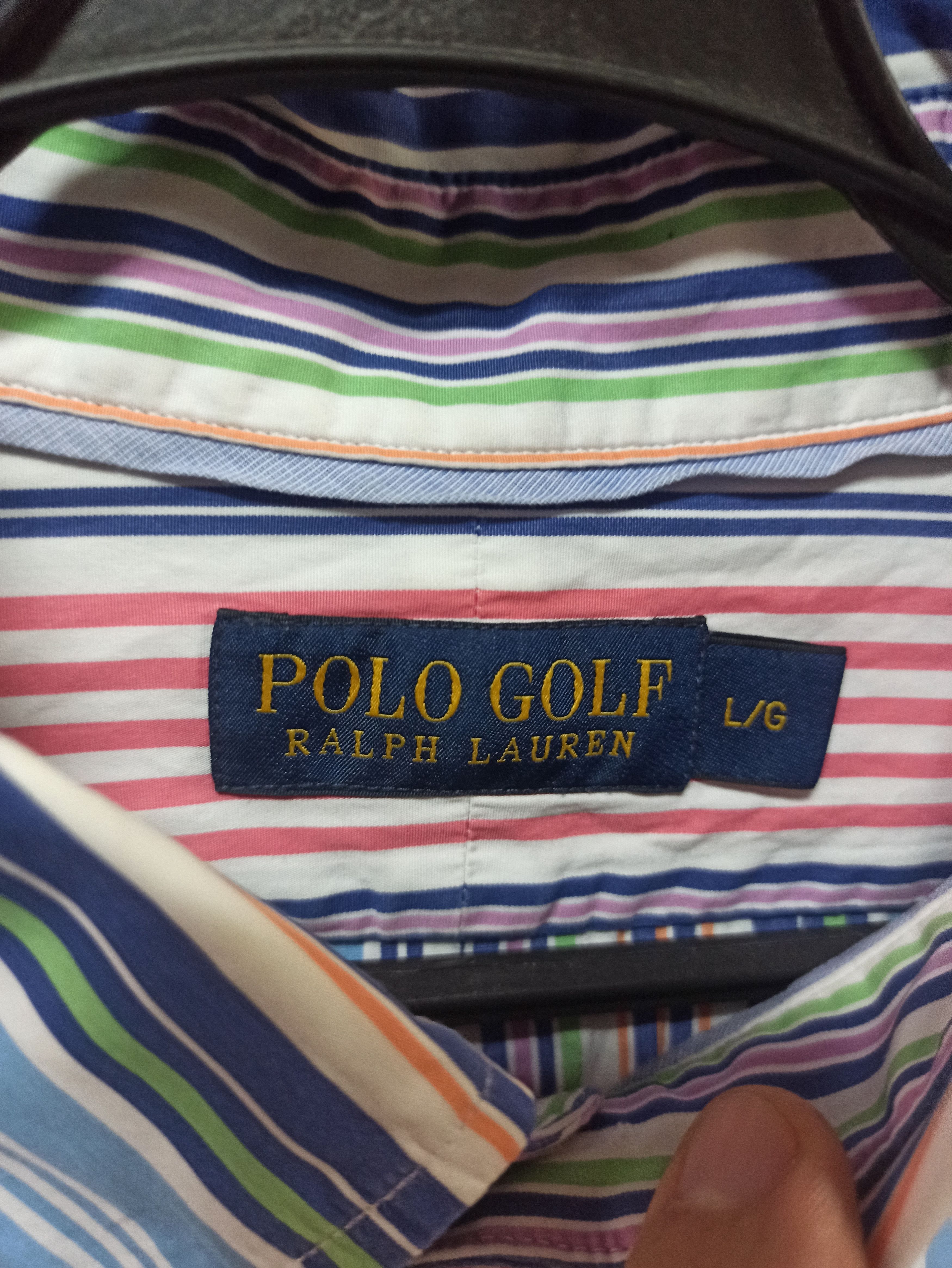 Polo Ralph Lauren Vintage Polo Ralph Lauren Golf shirt Size US L / EU 52-54 / 3 - 3 Thumbnail