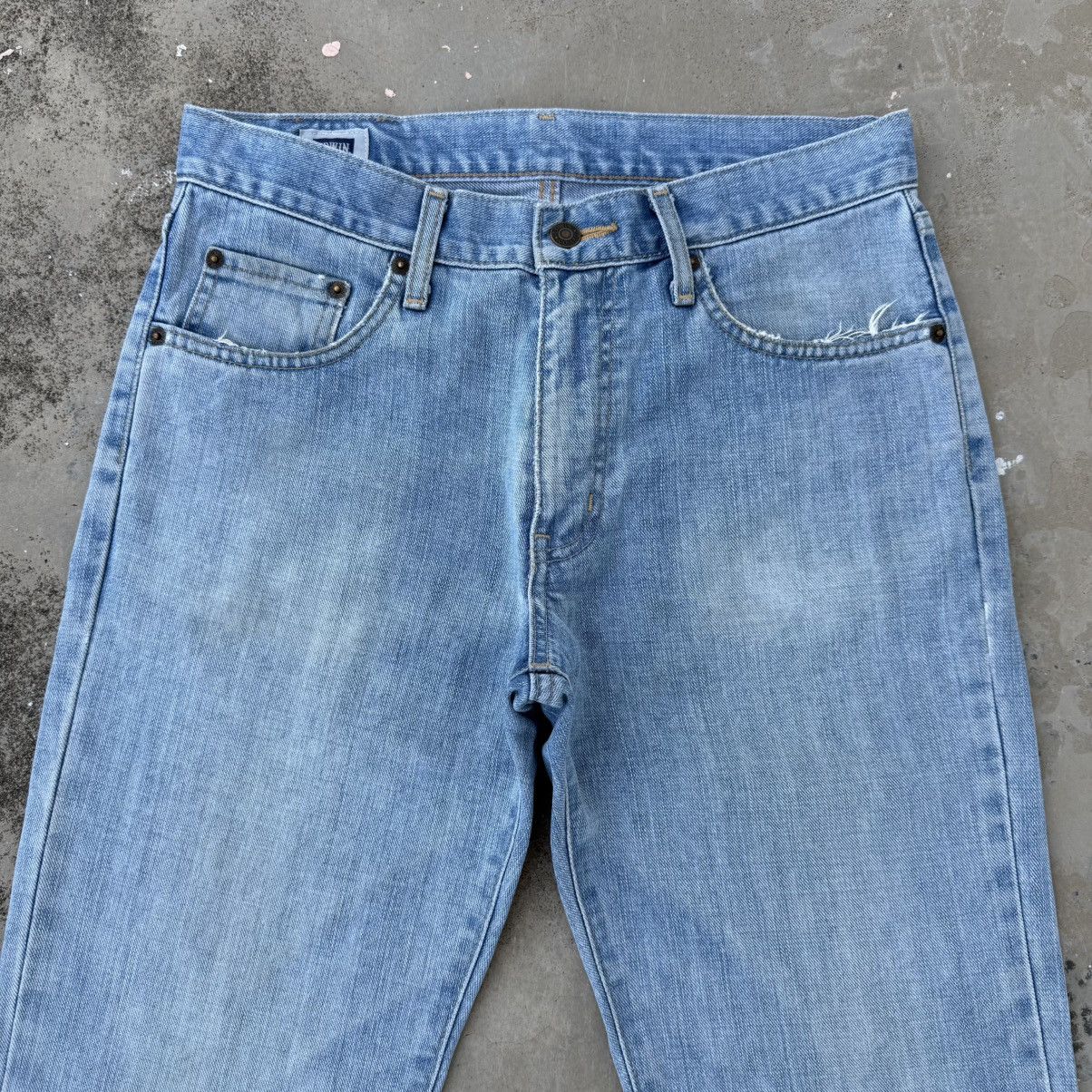 Edwin W32 Vintage Edwin 403 Faded Denim Jean Pants Size US 32 / EU 48 - 2 Thumbnail