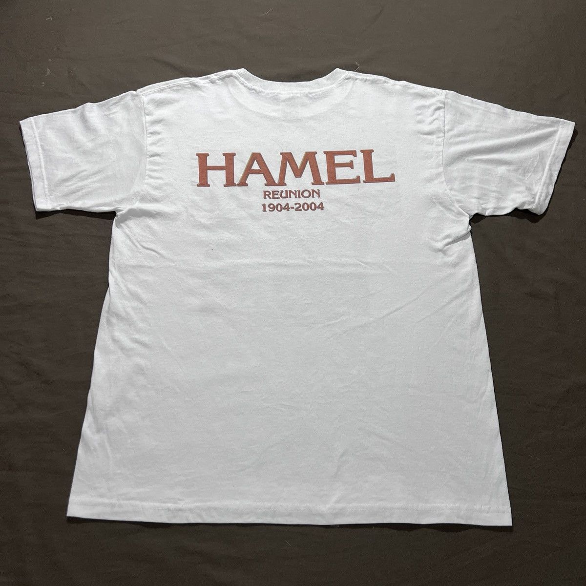 Vintage 100th Anniversary HAMEL REUNION Photography Tee