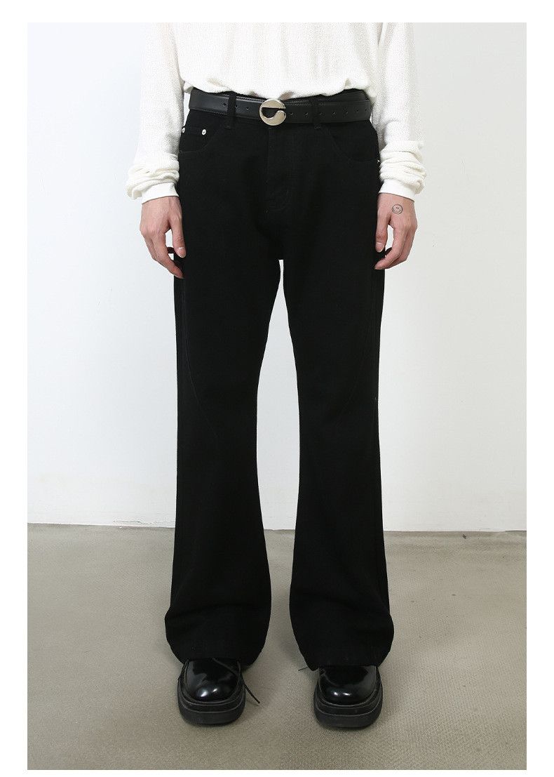 Japanese Brand × Jean Vintage high street loose washed straight bootcut jeans Size US 32 / EU 48 - 1 Thumbnail
