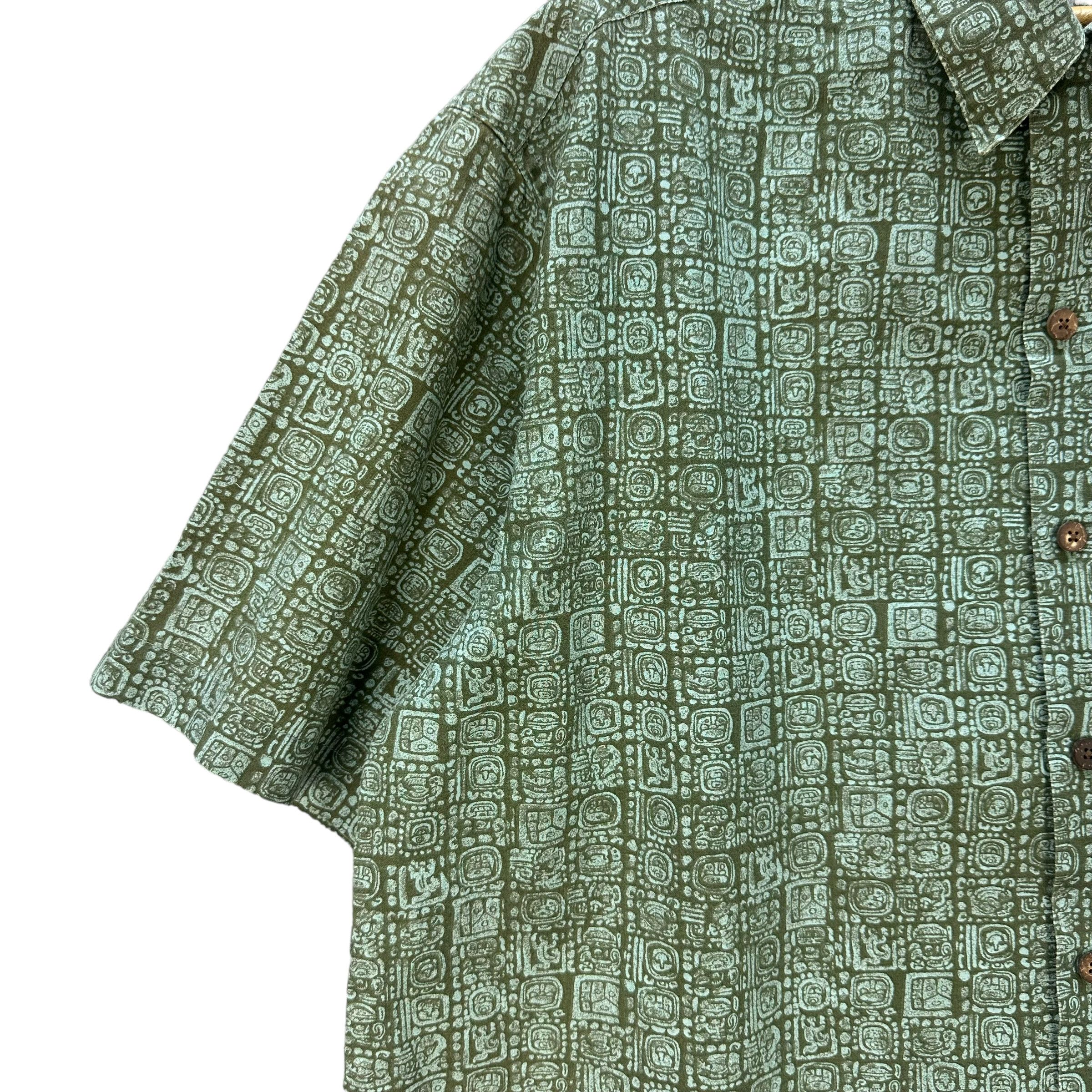 L.L. Bean LL BEAN FULLPRINT BUTTON UPS SHIRT #7945-191 Size US L / EU 52-54 / 3 - 4 Thumbnail