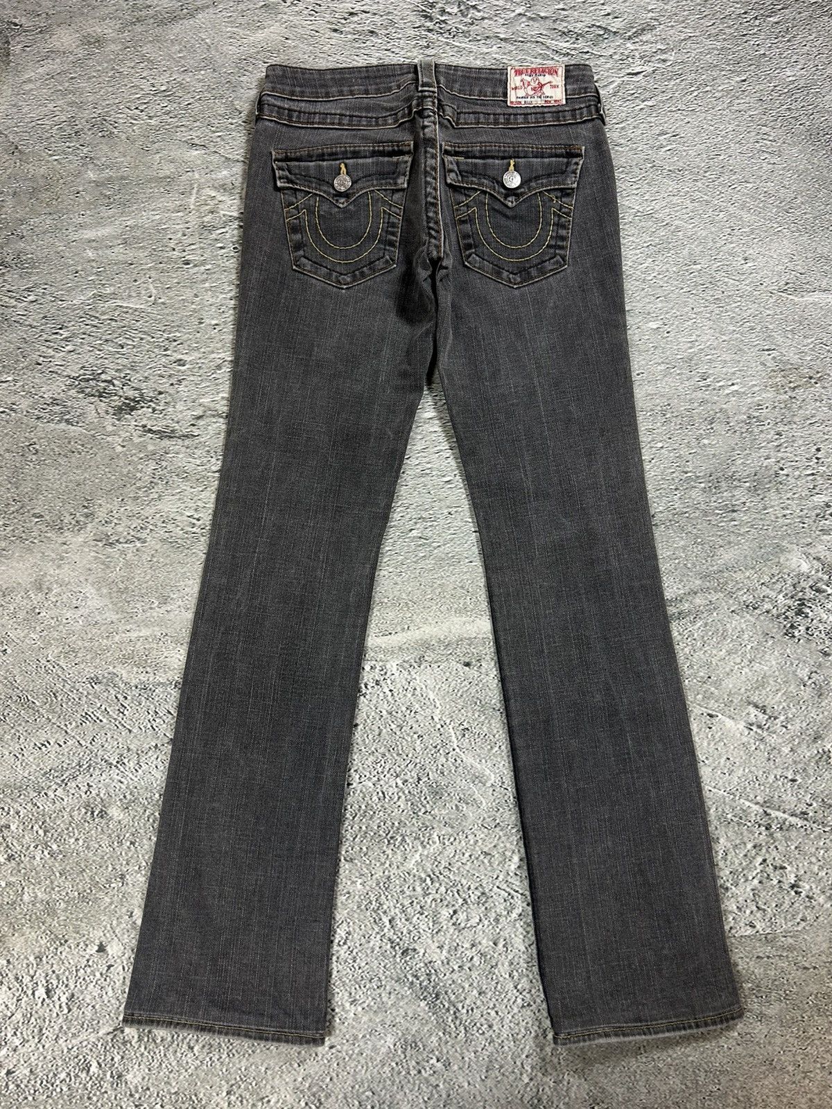 True Religion True Religion jeans vintage grey Billy flared Size 29" - 1 Thumbnail