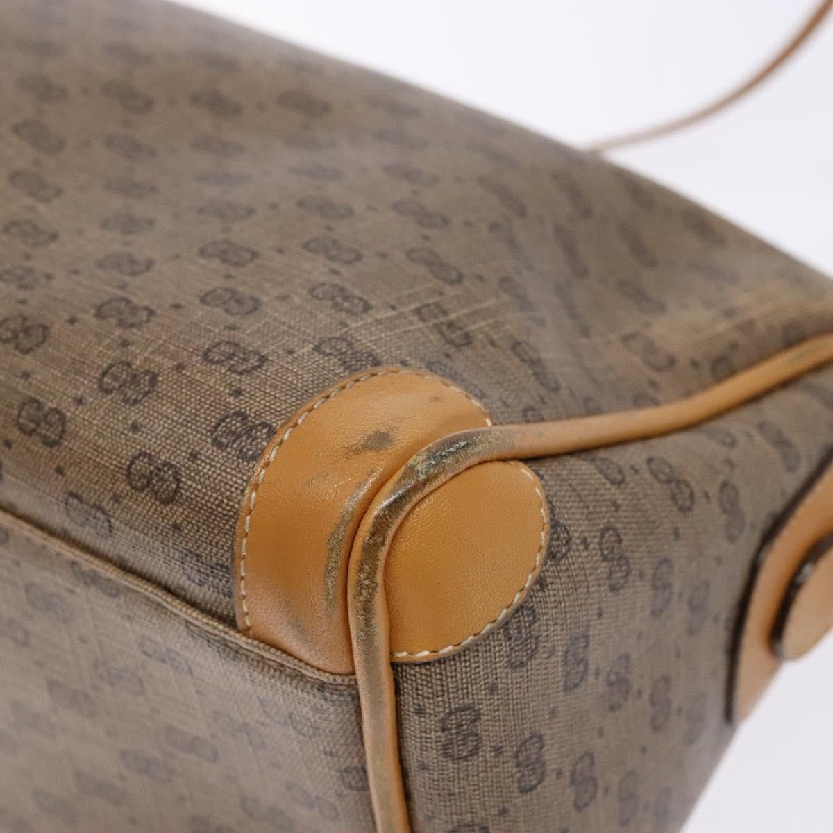Gucci GUCCI Micro GG Supreme Shoulder Bag Pvc Beige Gold Size ONE SIZE - 12 Thumbnail