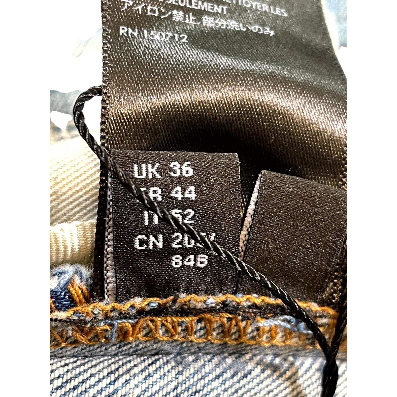 Amiri Amiri Multi Stitch Light Wash Jeans Size US 36 / EU 52 - 7 Thumbnail