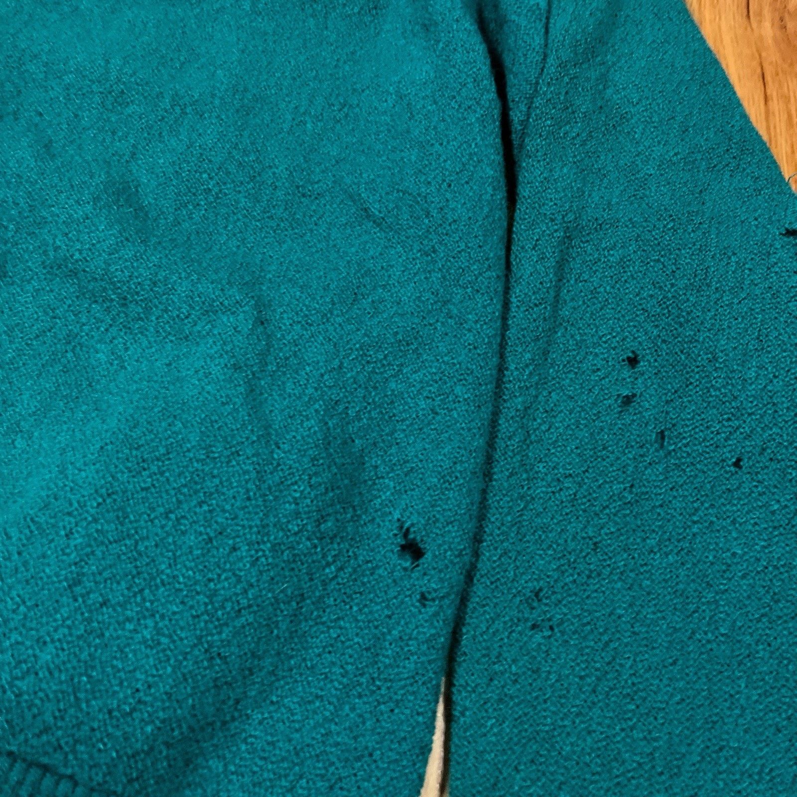 Pendleton VTG Pendleton Cardigan Teal Blue Wool Grunge Distressed Size US XL / EU 56 / 4 - 10 Thumbnail