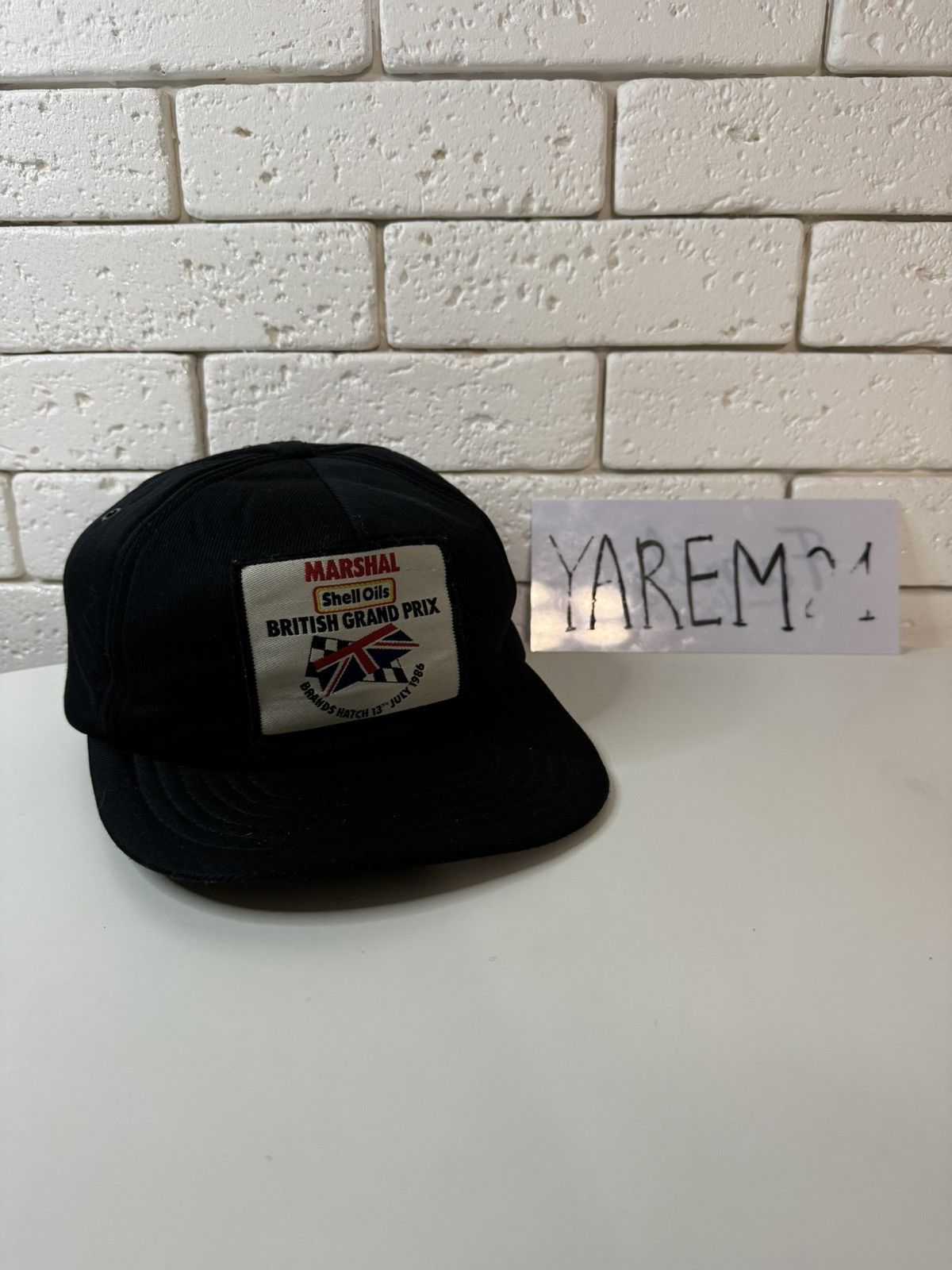 Vintage British Grand Prix 1986s vintage cap hat Size ONE SIZE - 1 Thumbnail