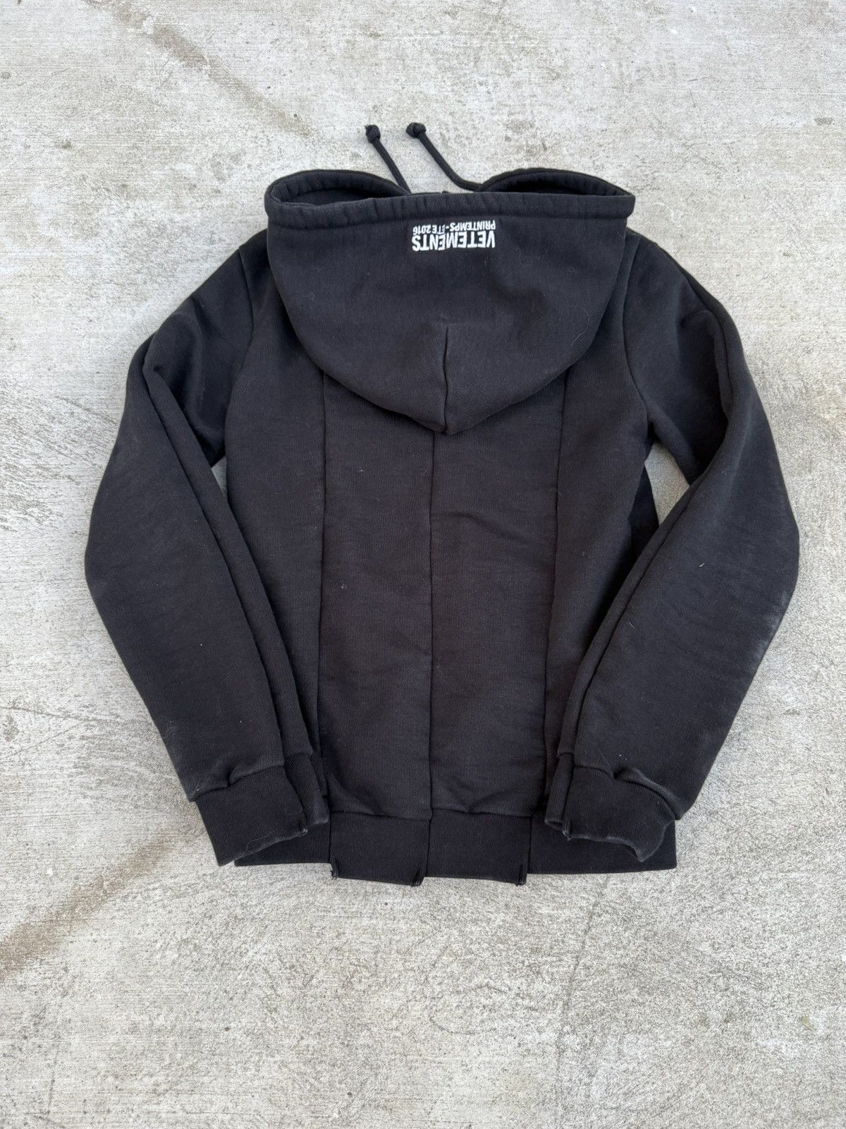 Vetements Vetements ss16 Metal logo reconstructed hoodie Size US XS / EU 42 / 0 - 2 Thumbnail