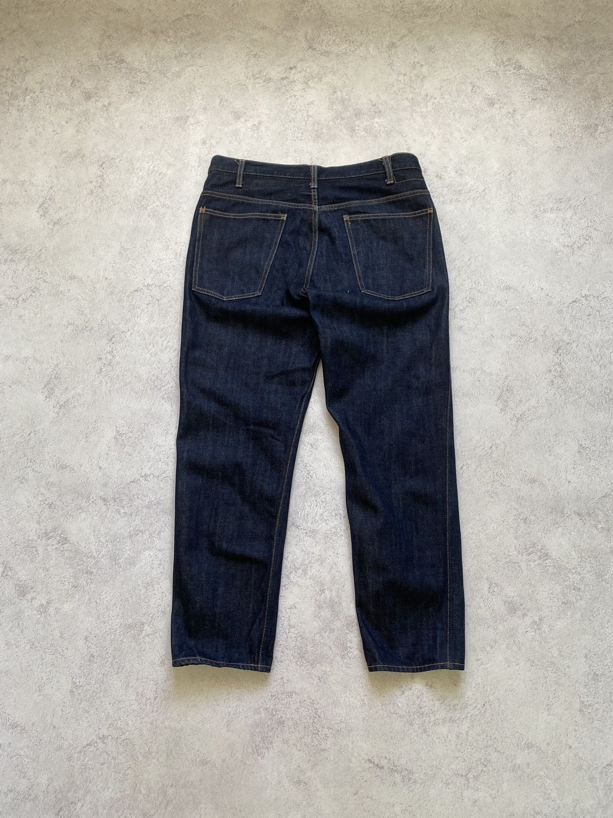Unused Japanese Men’s Unused Denim Dark Blue Pants Size 3 Size US 32 / EU 48 - 10 Thumbnail