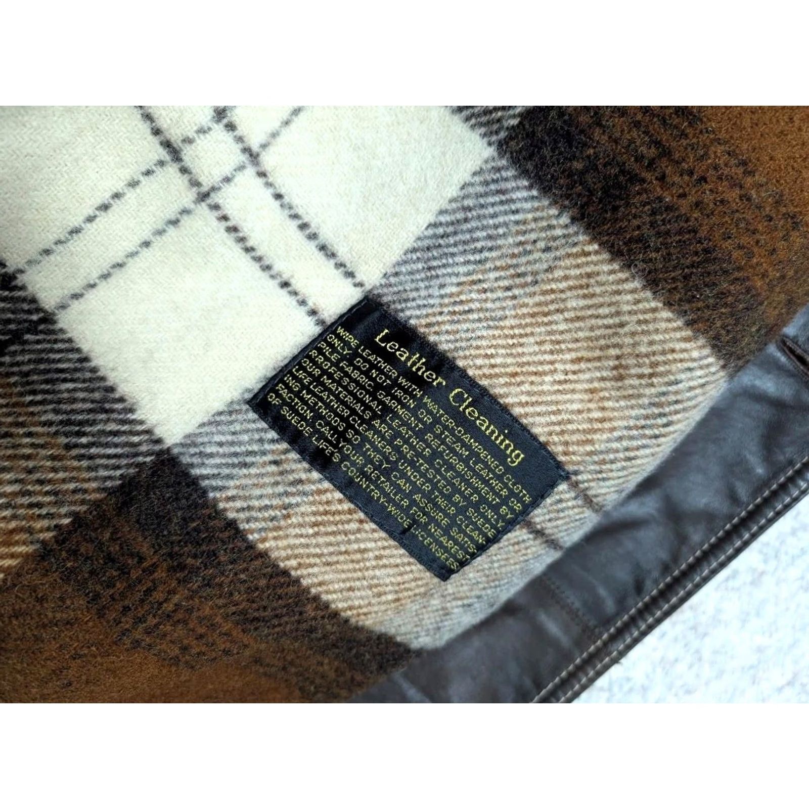Vintage VINTAGE Robert Lewis Overcoat Coat M Western Brown Leather 40-42 Mens Size US M / EU 48-50 / 2 - 7 Thumbnail