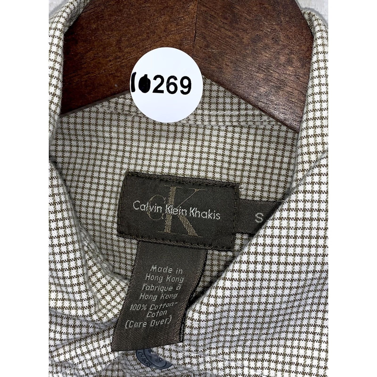 Calvin Klein Calvin Klein Khakis Check Print Pocket Tank Top Womens Small-10269 Size S / US 4 / IT 40 - 3 Thumbnail