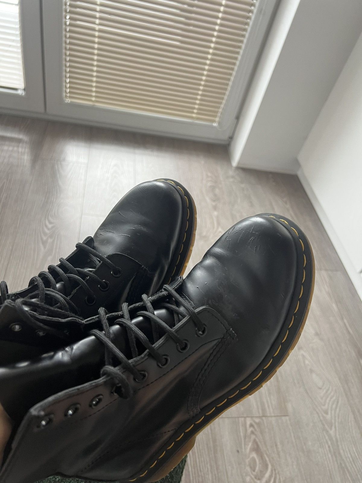 Dr. Martens × Leather ‼️Dr.Martens 1460 High Leather Casual England Boots‼️ Size US 8 / EU 41 - 11 Thumbnail