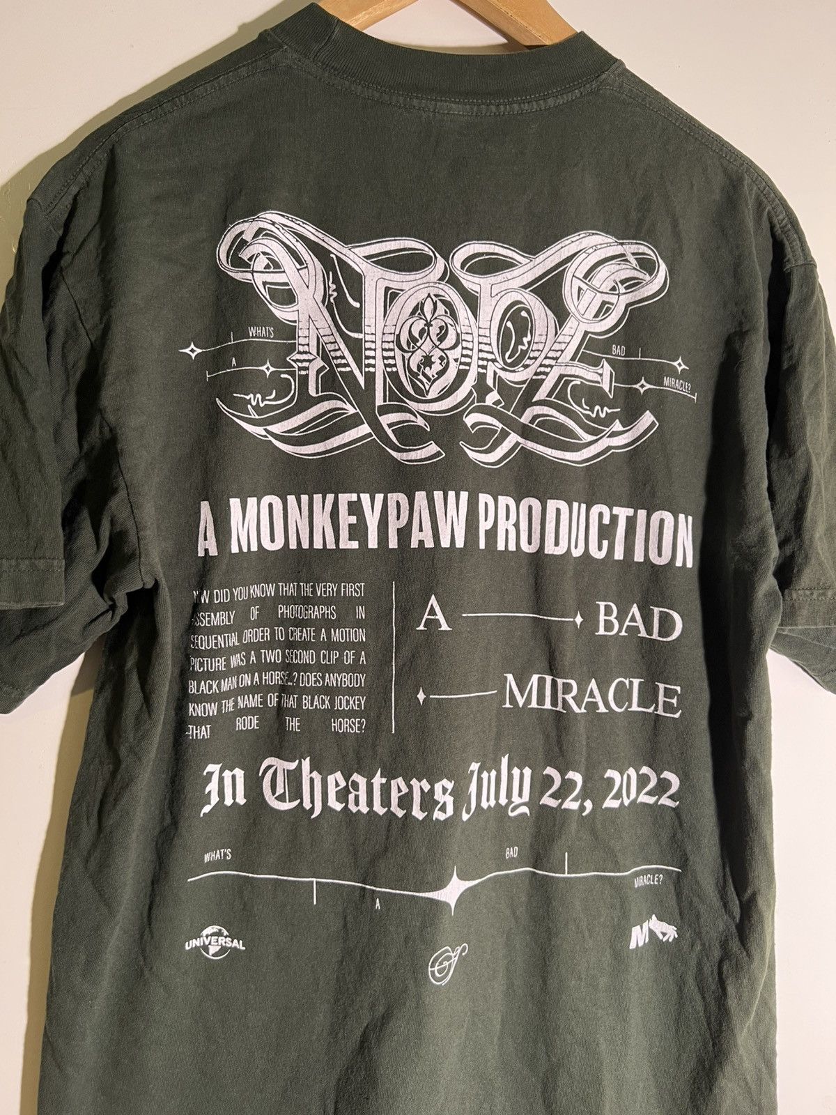 Vintage NOPE Jordan Peele Alien Sci-Fi Movie Retro Streetwear Shirt Size US S / EU 44-46 / 1 - 5 Thumbnail