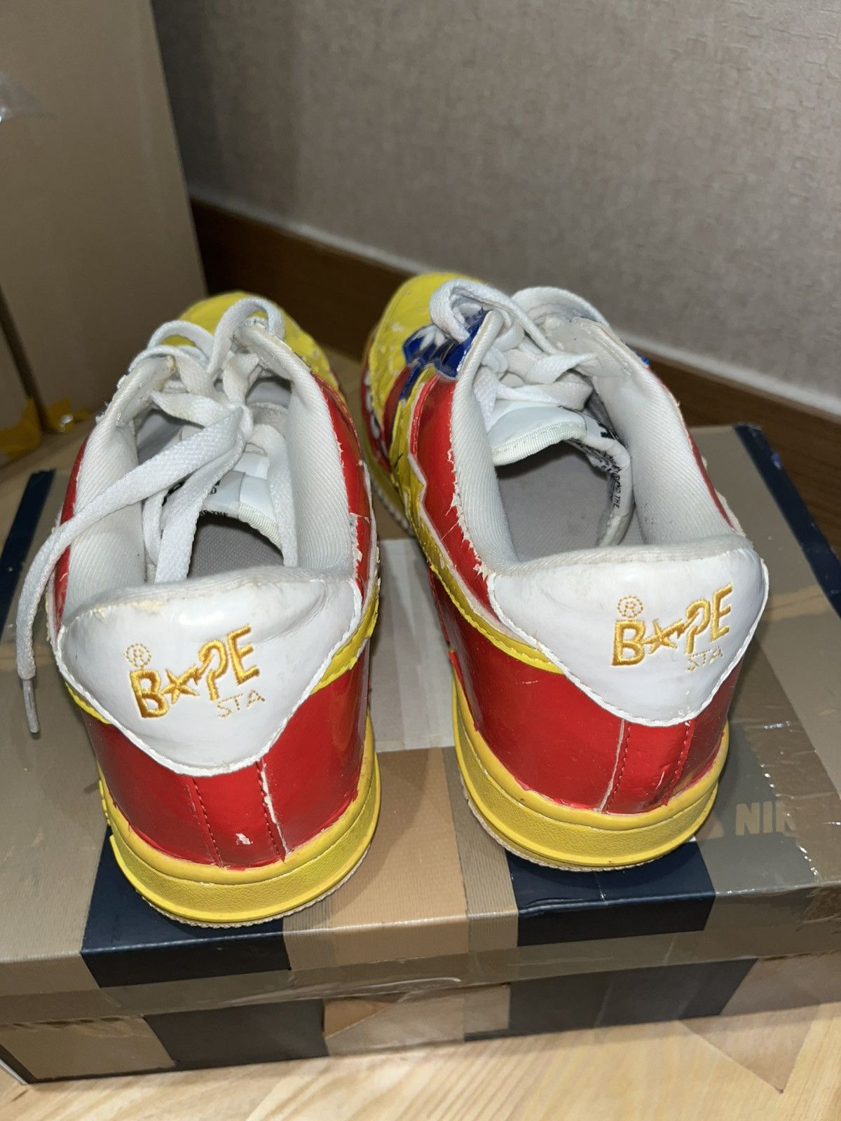 Bape × Kaws bape x kaws sta Size US 8 / EU 41 - 5 Thumbnail