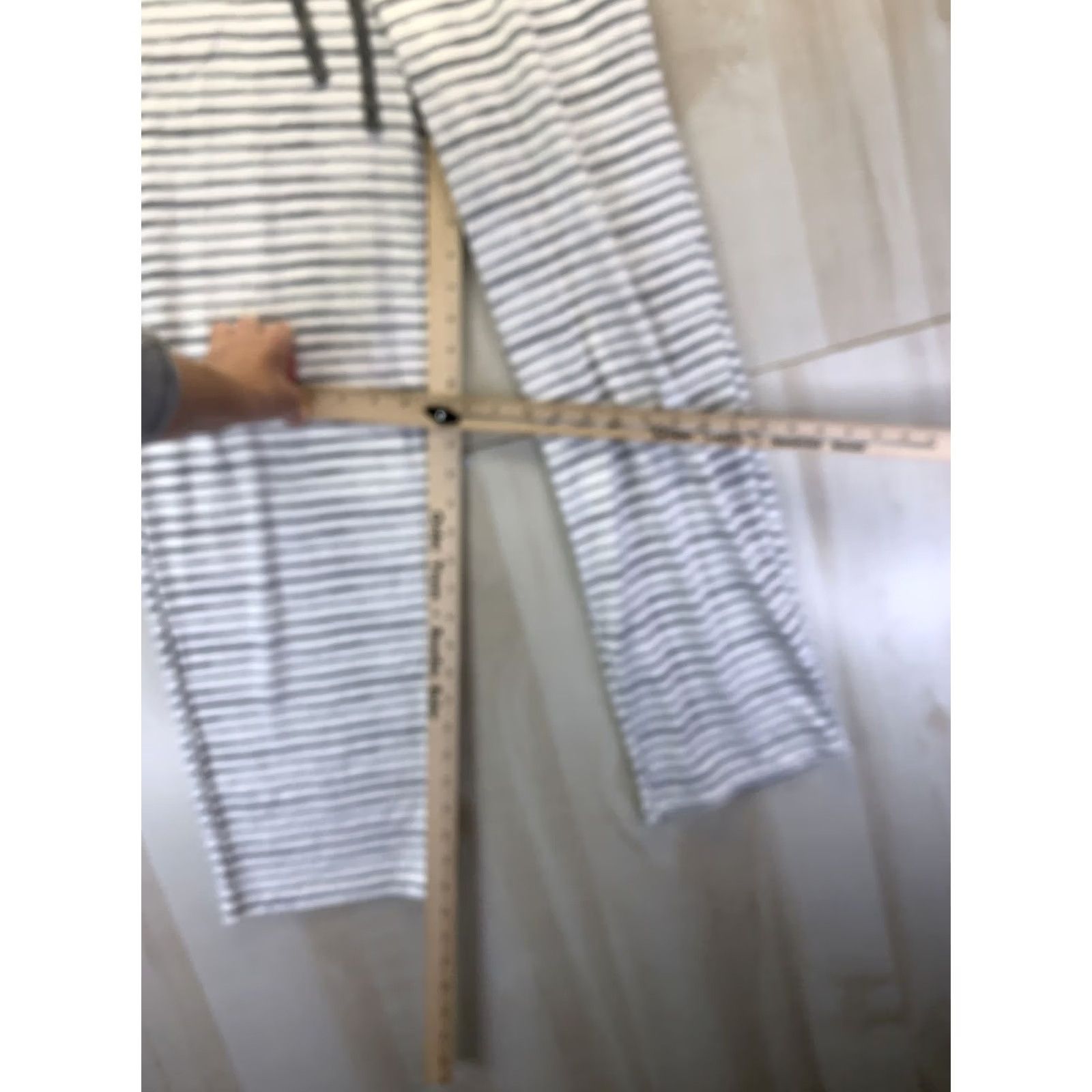 Anne Klein Anne Klein Lounge Pants Grey Stripe NWT Sz M Womens Regular Drawstring Color White/Gray Lounge Pants 5516 Size 32" / US 10 / IT 46 - 5 Thumbnail