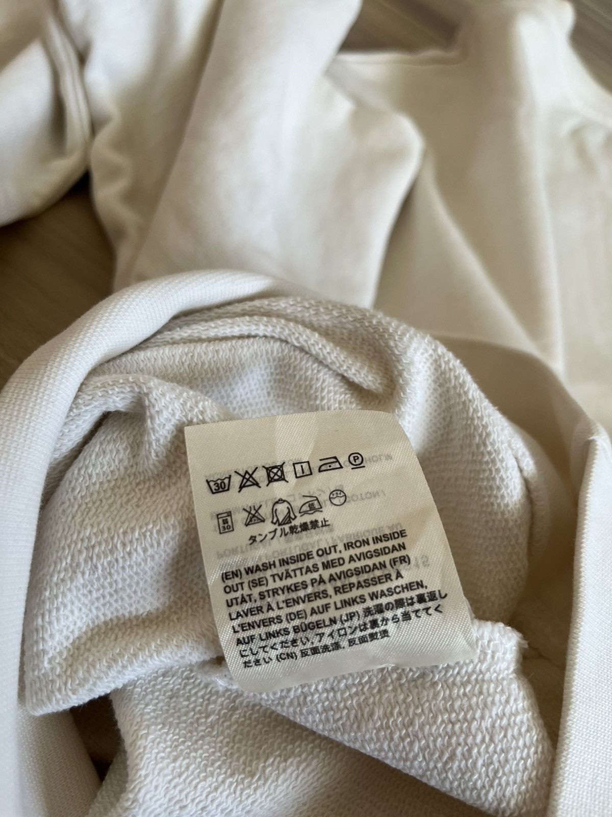 Acne Studios Acne studios everything cream sweatshirt Size US M / EU 48-50 / 2 - 6 Thumbnail