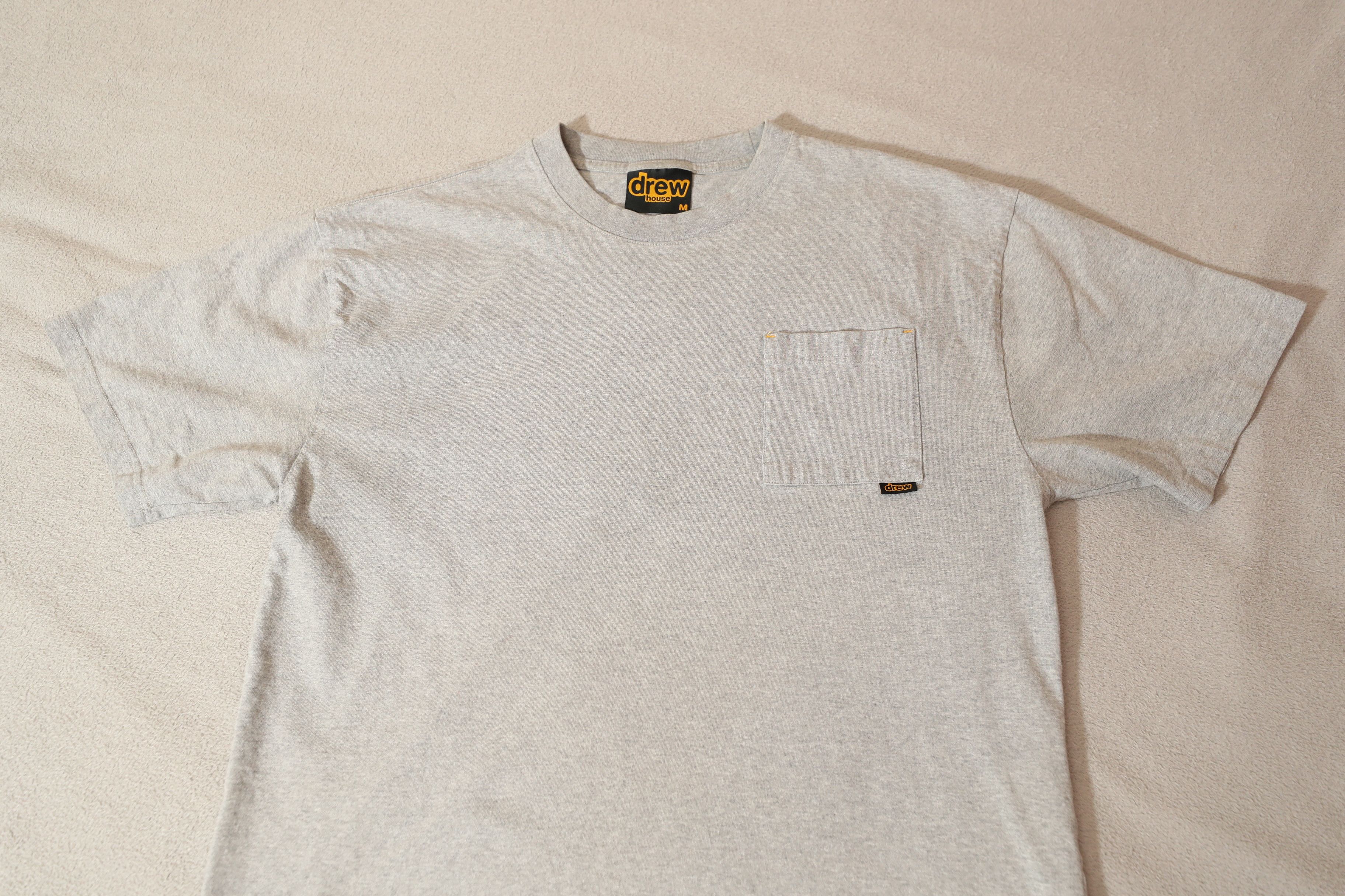 Drew House Drew House Grey Pocket Tee (M) Size US M / EU 48-50 / 2 - 3 Thumbnail