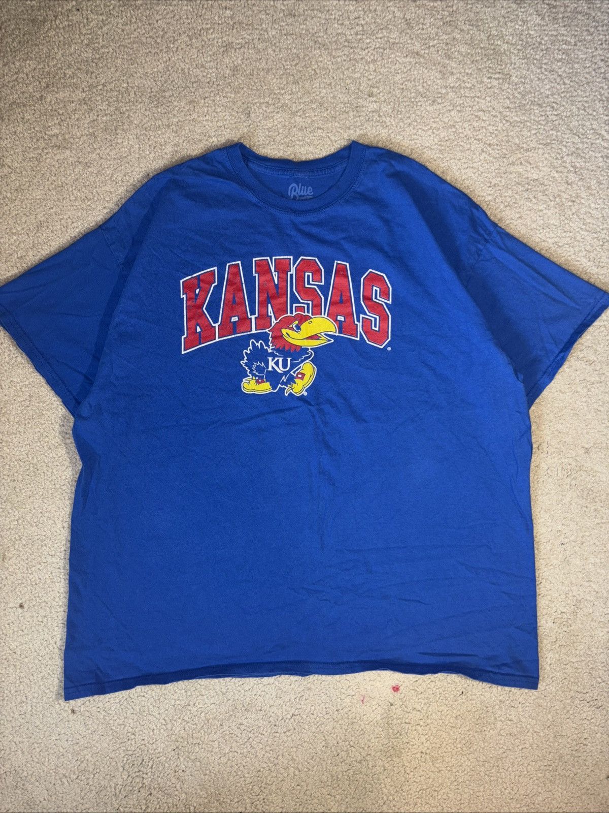 Other University of Kansas Jayhawks Blue T-Shirt Men Size XXL Size US XXL / EU 58 / 5 - 1 Thumbnail